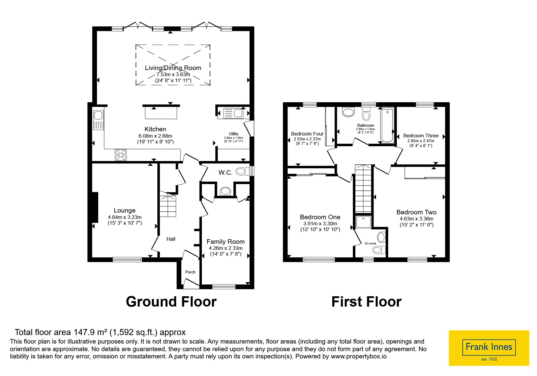 21, Ambleside, Nottingham floorplan