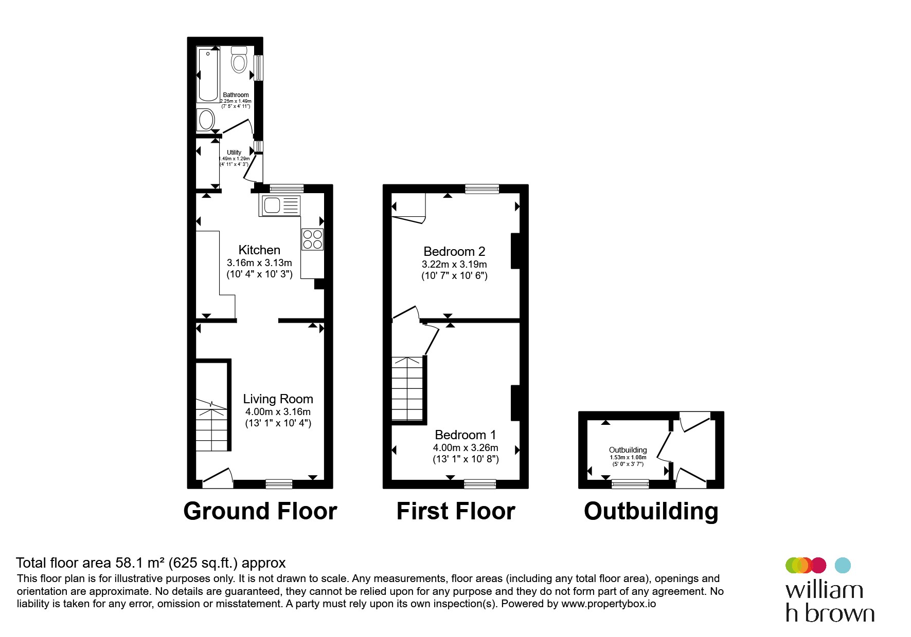 18, Spring Street, Spalding floorplan