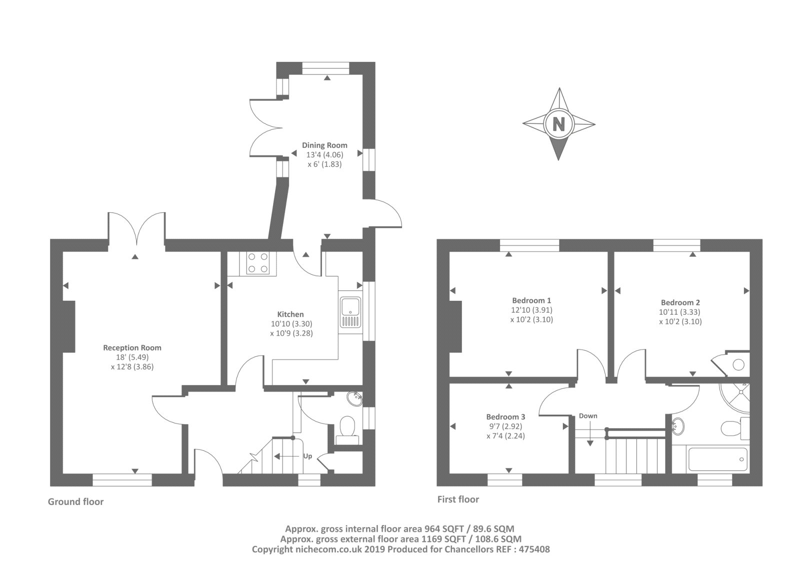 20, Victoria Road, Ascot floorplan