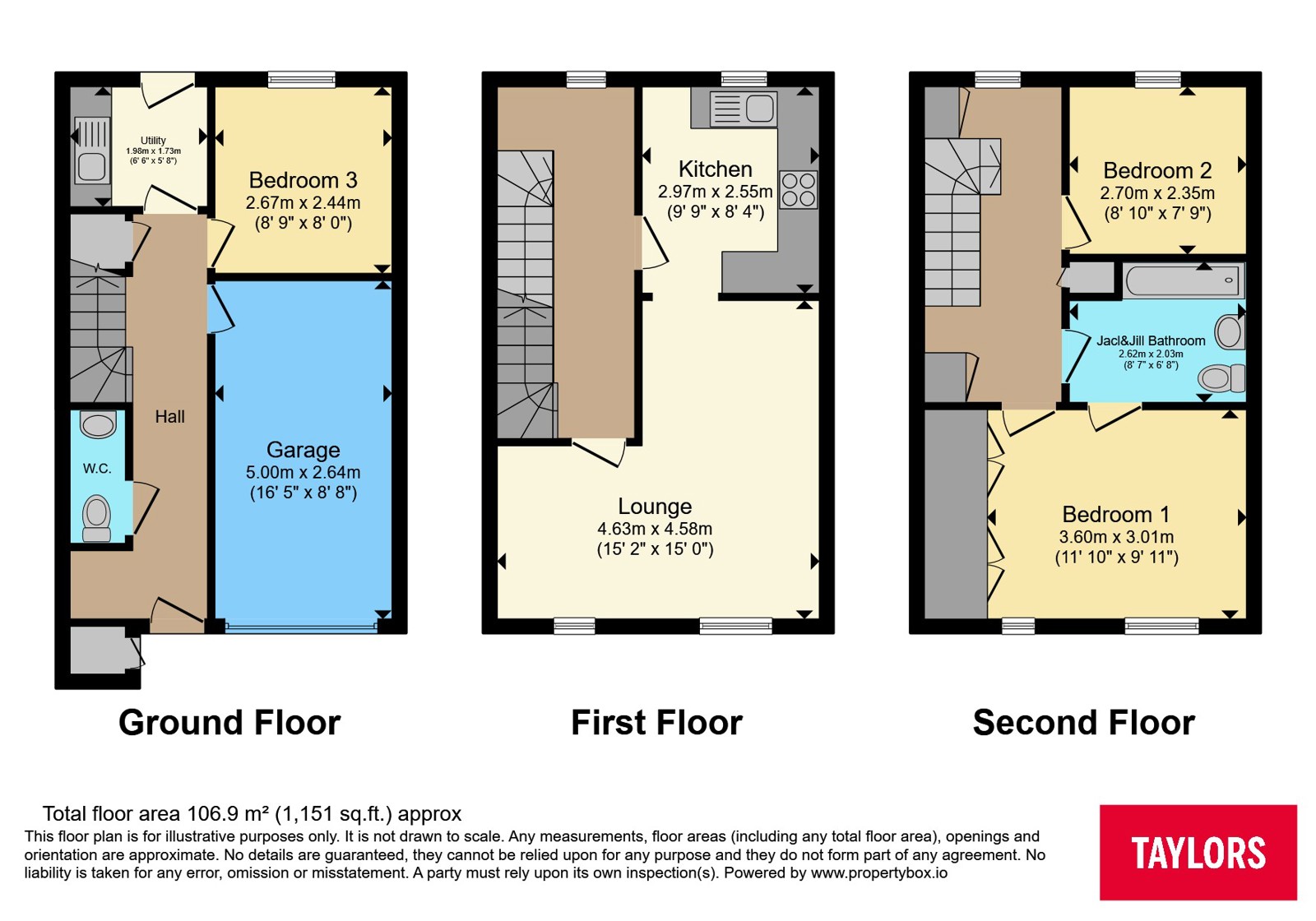 6, Johnson Road, Bristol floorplan