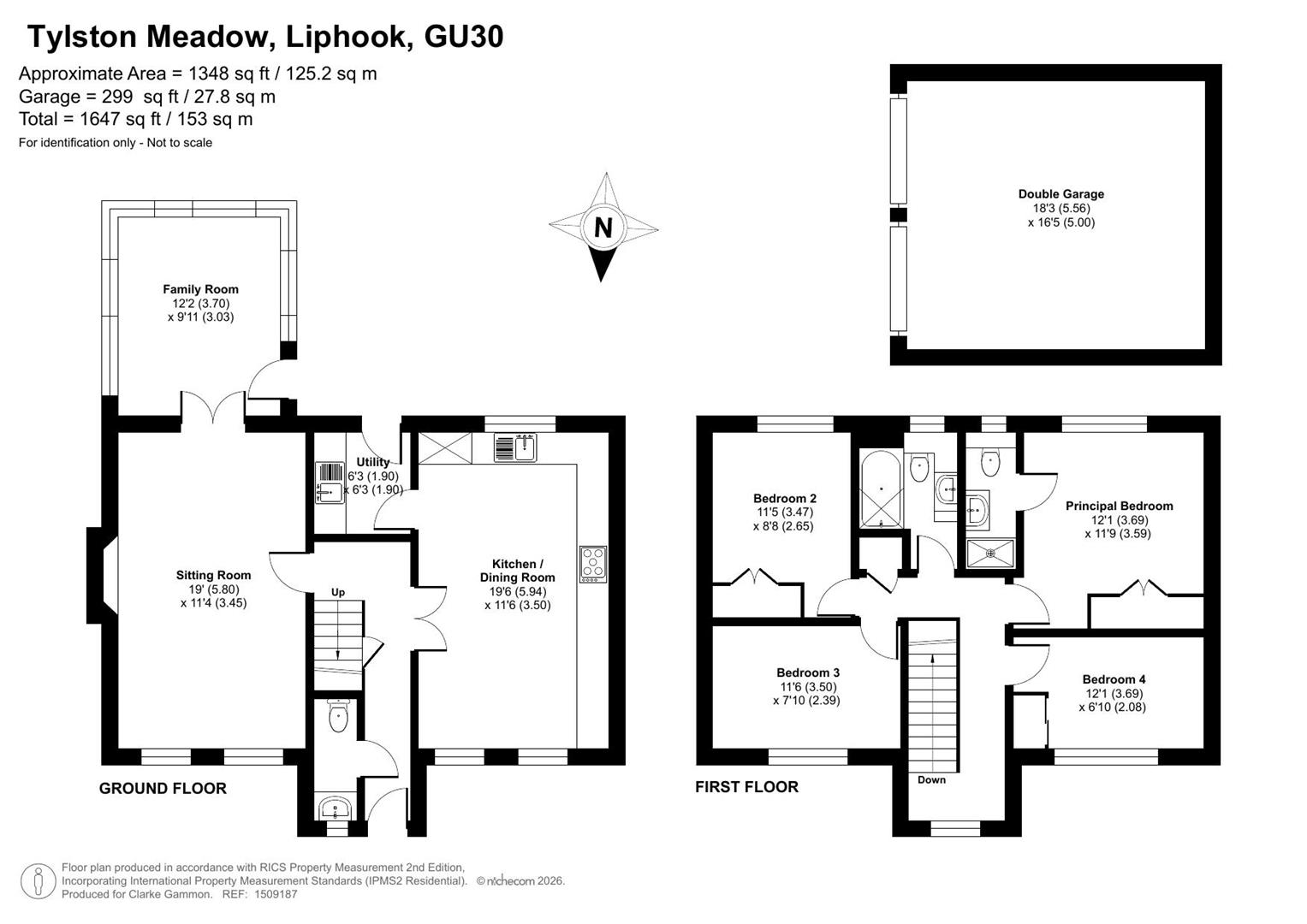 8, Tylston Meadow, Liphook floorplan