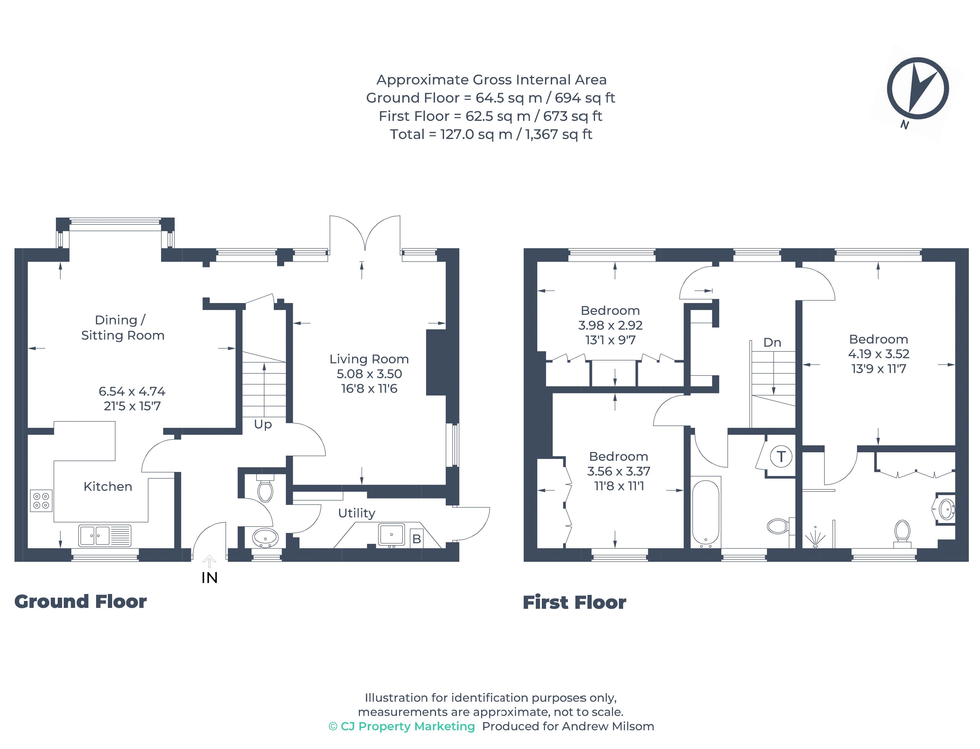 Holly Cottage, Kings Lane, Cookham Dean floorplan