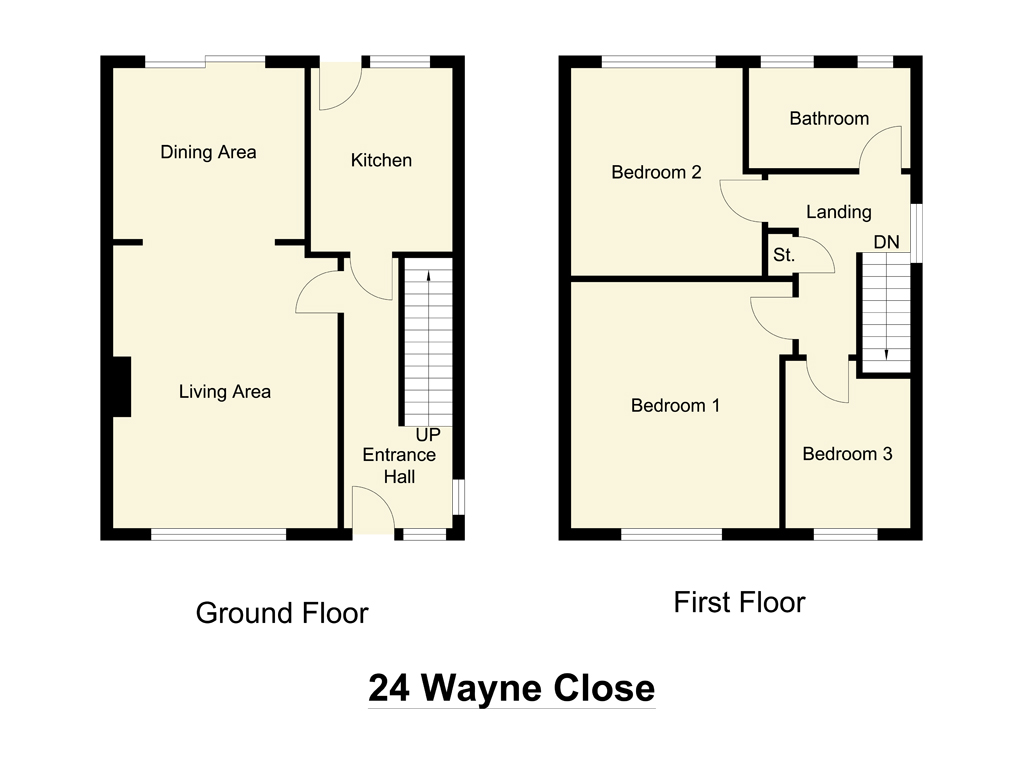 Wayne Close, Batley WF17, 3 bedroom semidetached house for sale