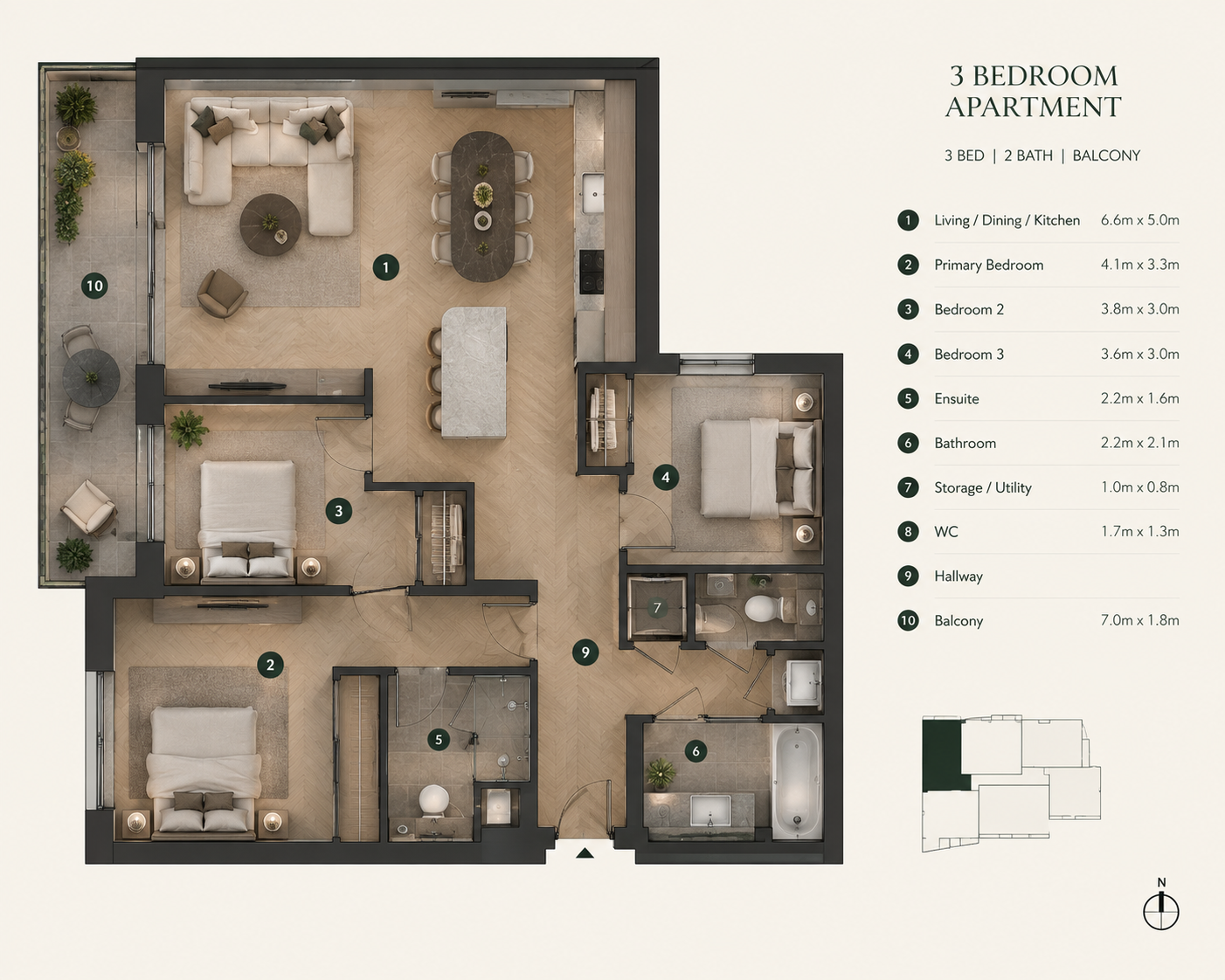 Chequers Ln, London floorplan