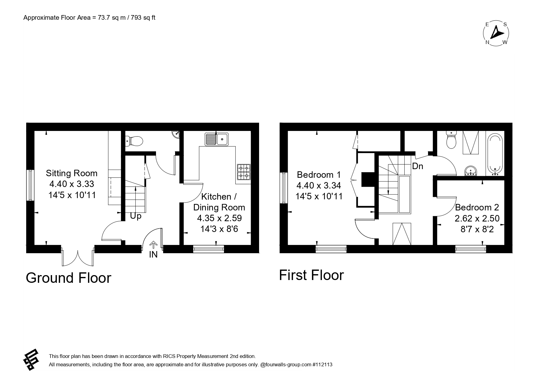 1 Dairy Cottage,, Marsh Court Road, Hampshire floorplan