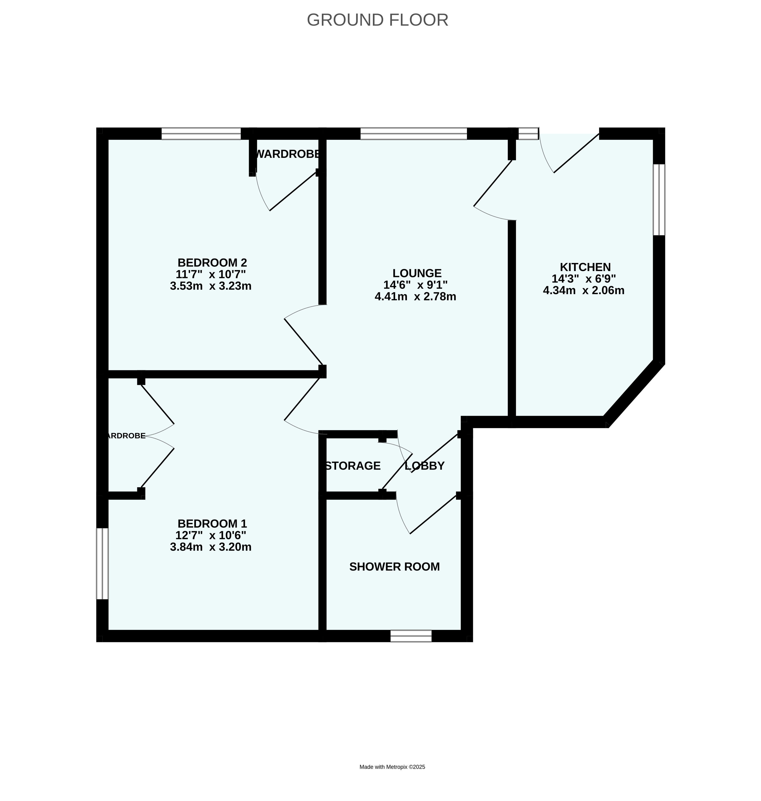 Flat 6, Glengariffe Higher Warberry Road, Torquay Devon, Devon floorplan