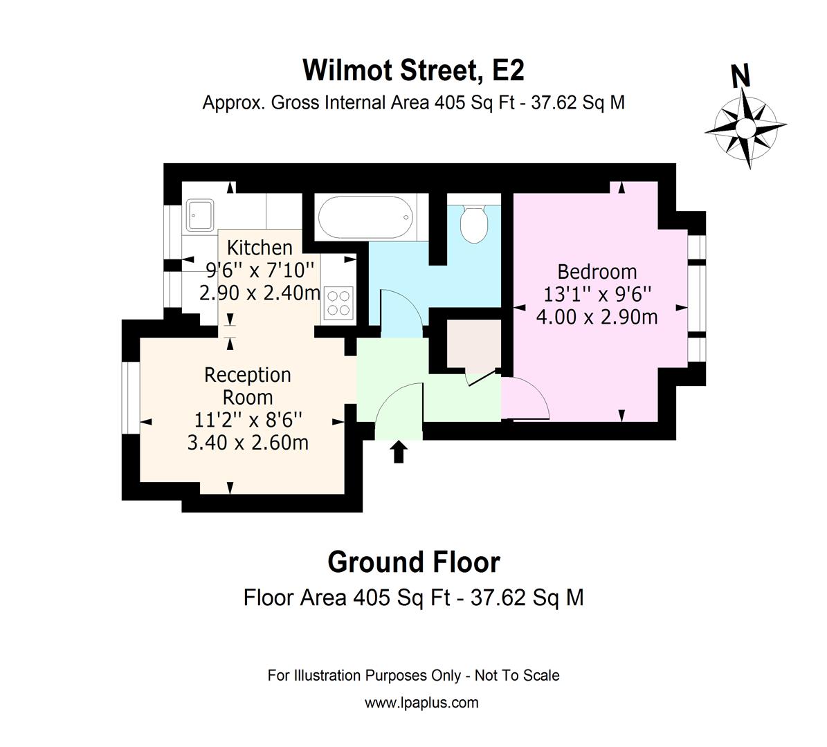 1 Bedrooms Flat to rent in Wilmot Street, London E2