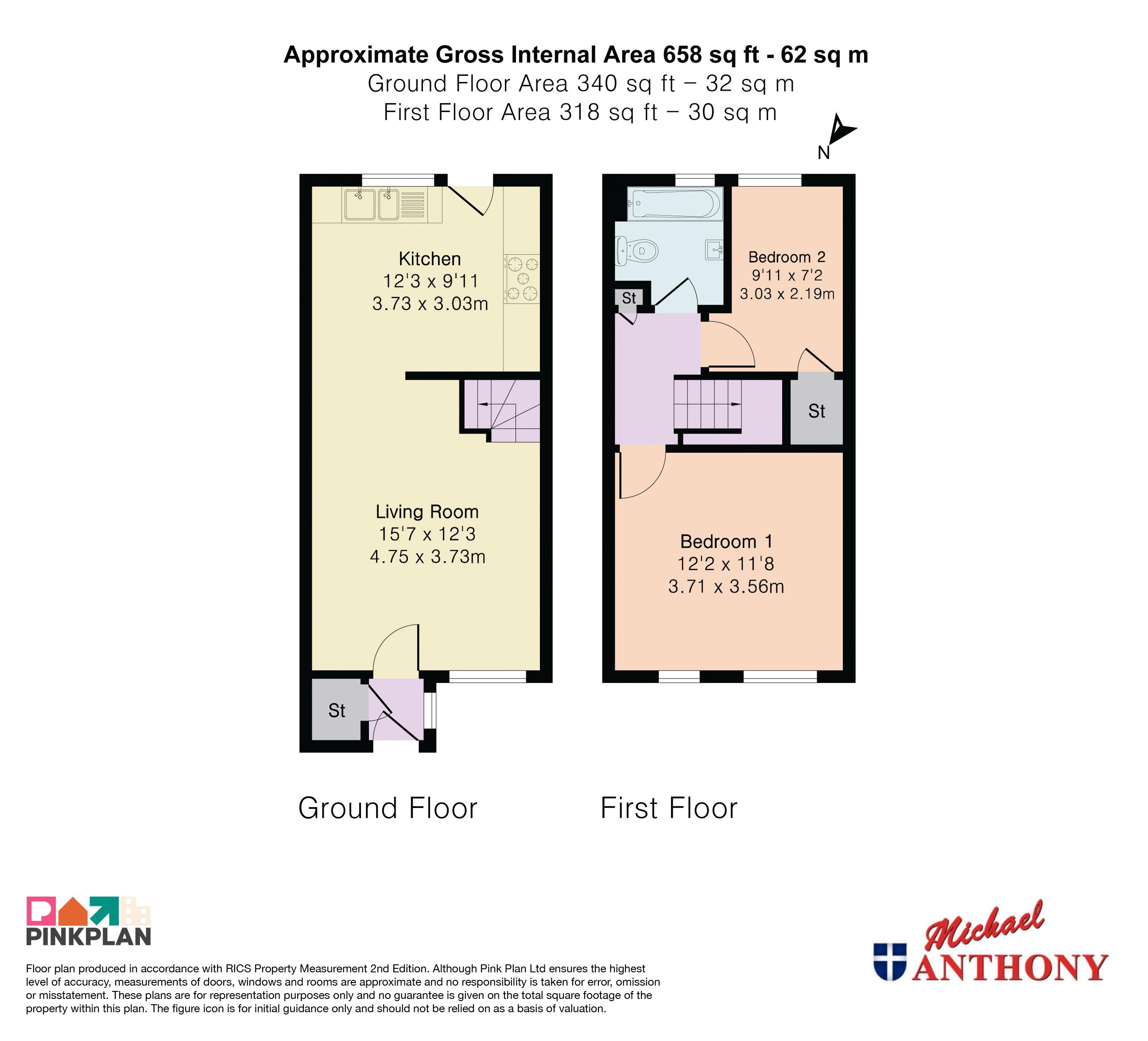 Downs Barn Boulevard, Milton Keynes floorplan