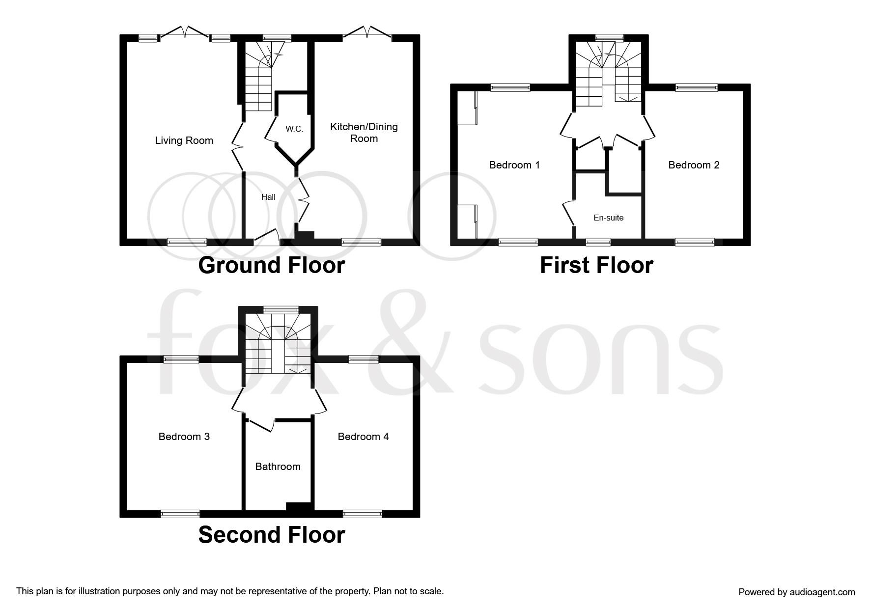 4 Bedrooms  to rent in Trubwick Avenue, Haywards Heath RH16