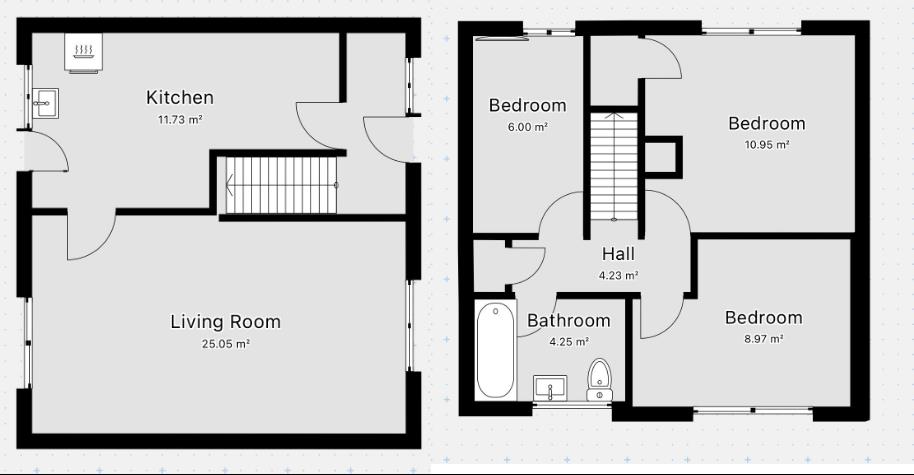 7, Taunton Avenue, Corby floorplan