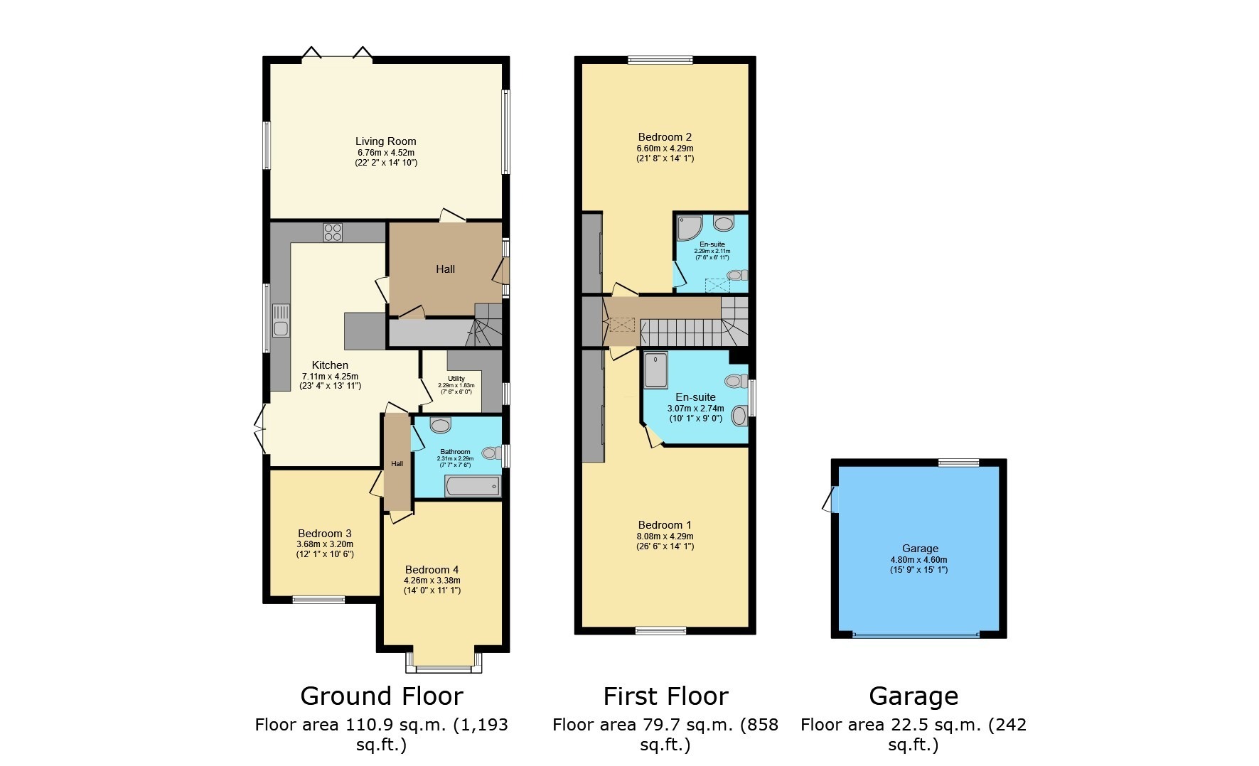 42 Fiskerton Road, Reepham, Lincolnshire floorplan