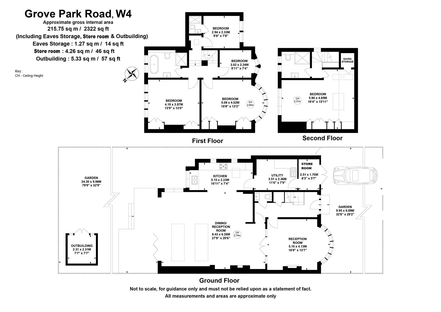 37, Grove Park Road, London floorplan