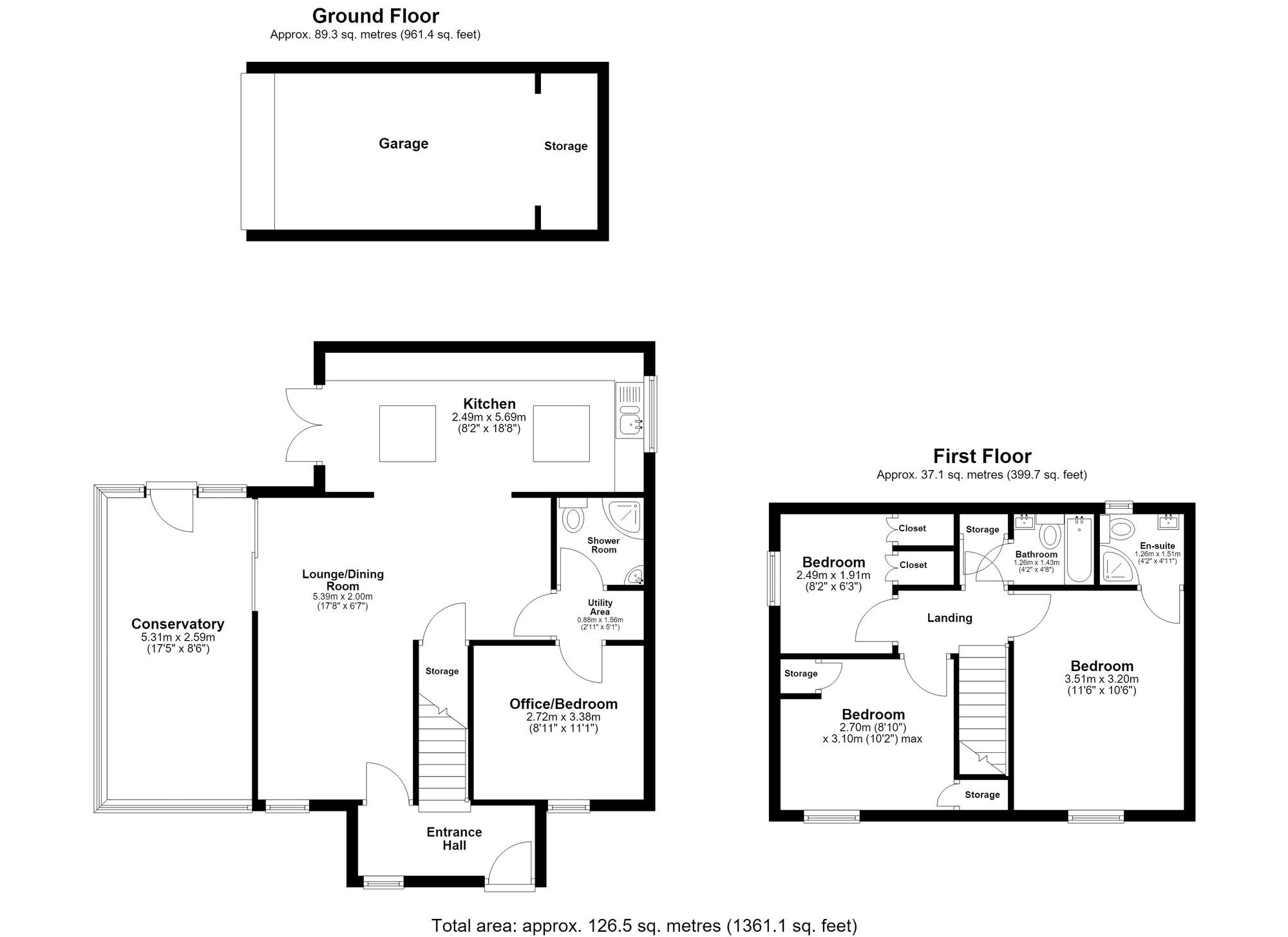 Wickets Way, Hainault floorplan