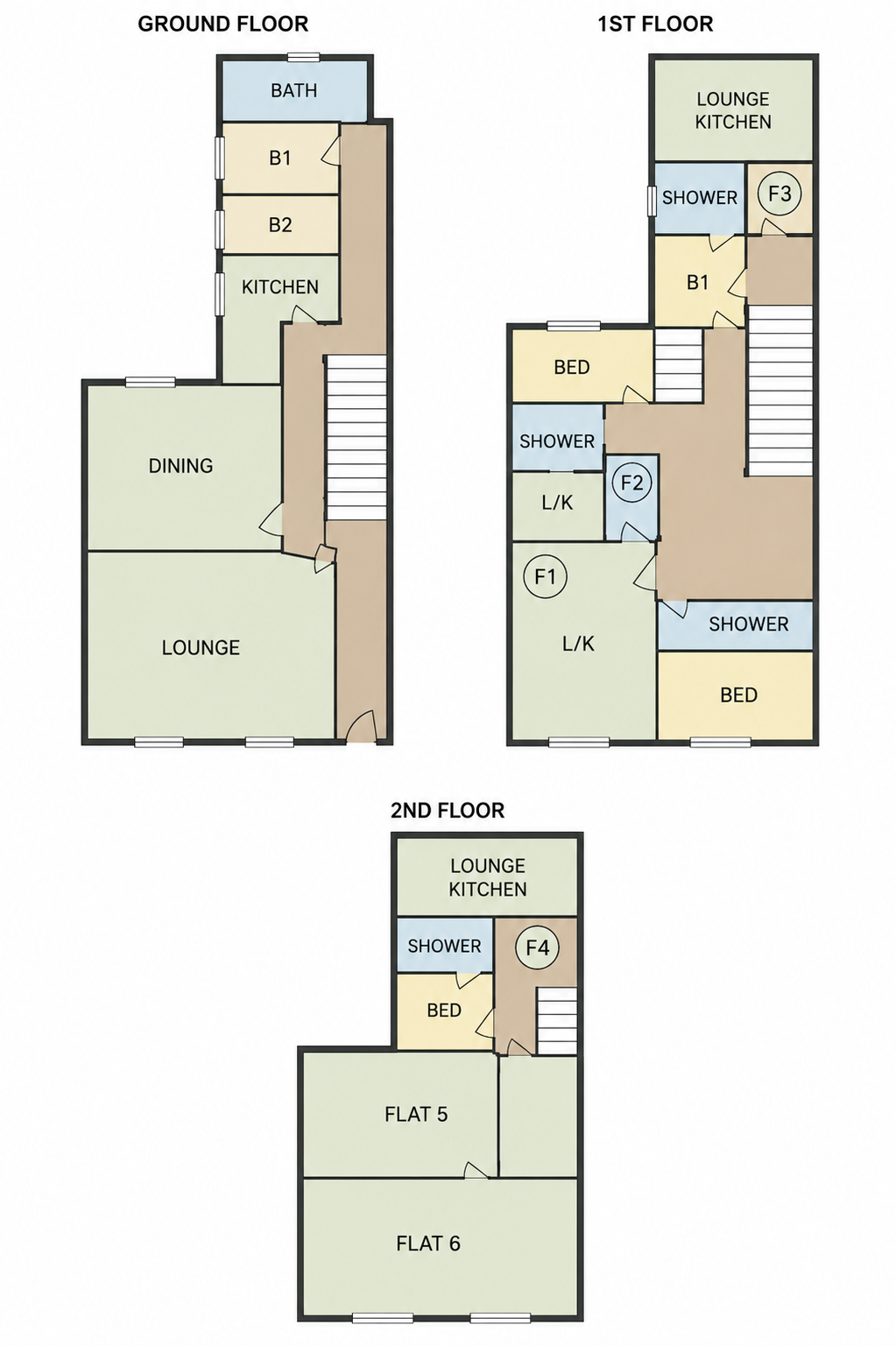 3, Lord Street, Blackpool floorplan