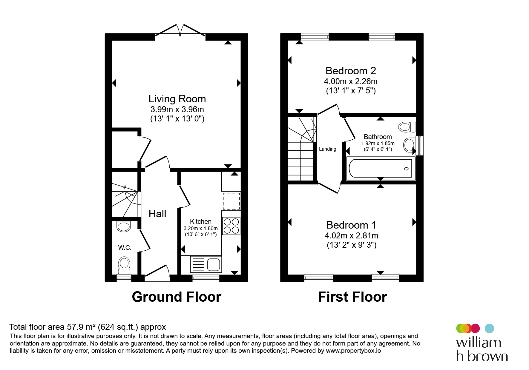 2, Oak Tree Place, Leeds floorplan