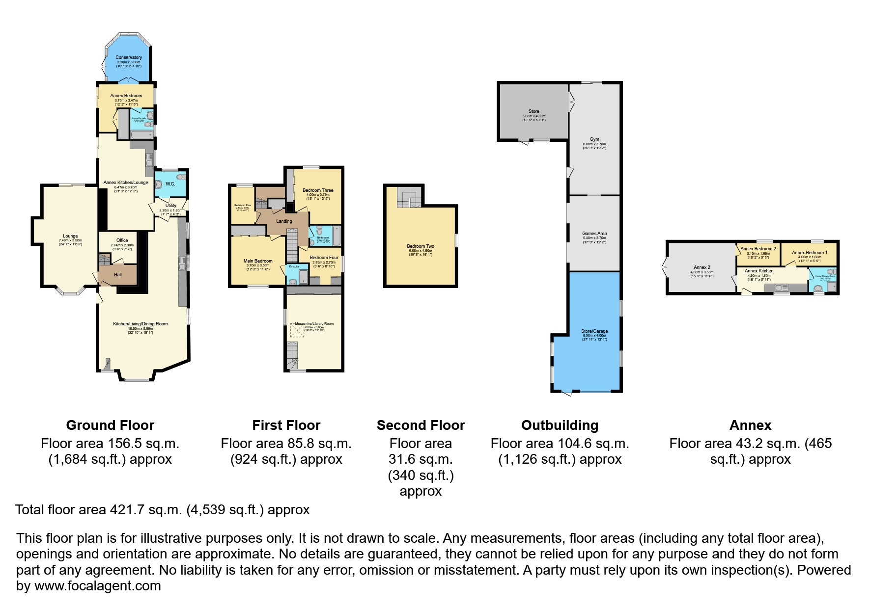 17, Cemetery Road, Cannock floorplan