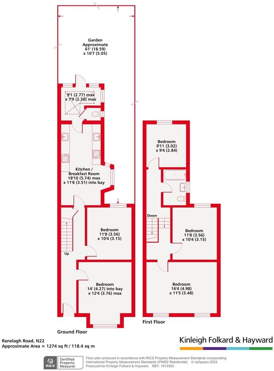2, Ranelagh Road, London floorplan