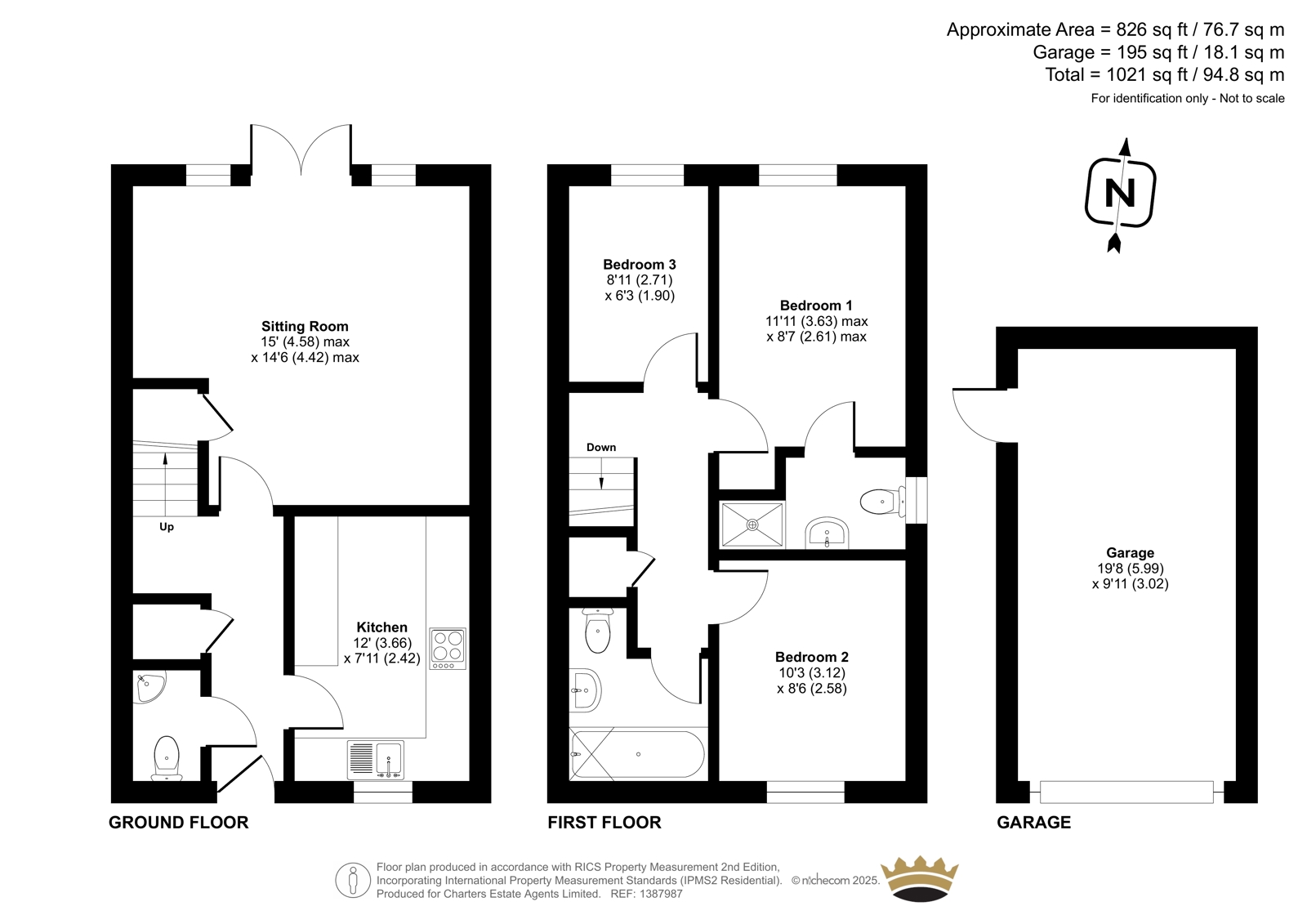 83, Doris Bunting Road, Romsey floorplan