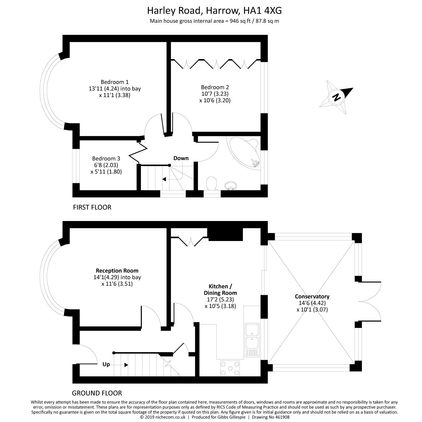 3 Bedrooms End terrace house for sale in Harley Road, Harrow, Middlesex HA1