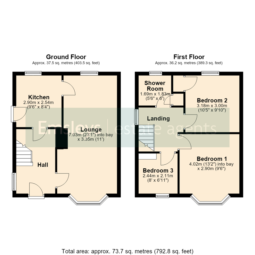 11, Fleet Lane, Leeds floorplan
