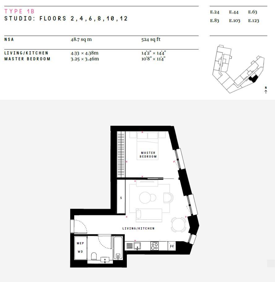 1 Ashley Road, Tottenham Hale, London N17, studio for sale 60368595