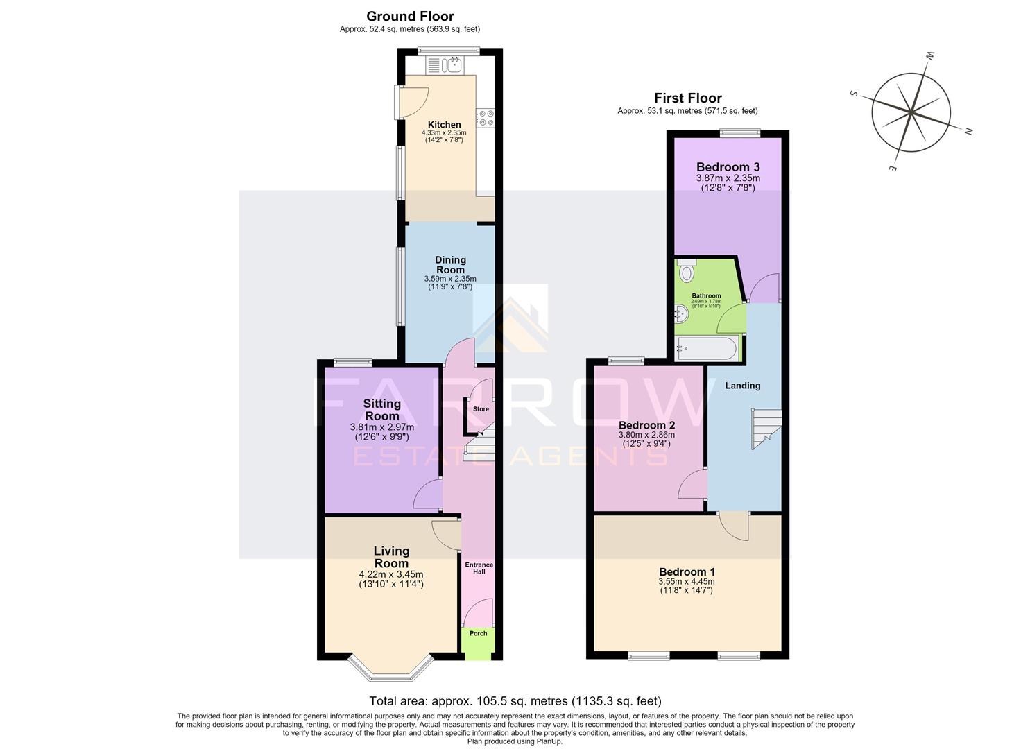198, St. Georges Road, Hull floorplan