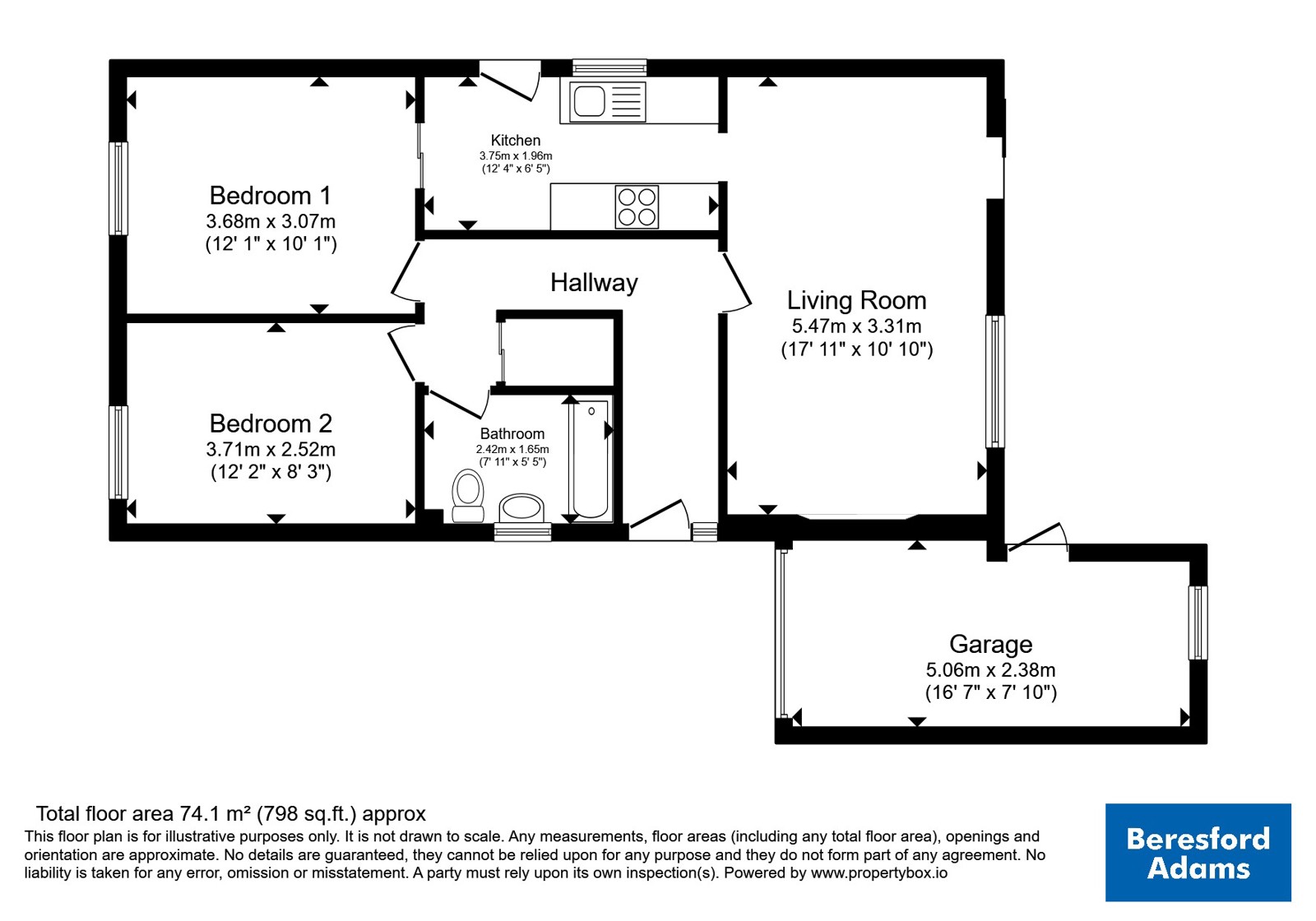 20, Fairway Gardens, Wrexham floorplan