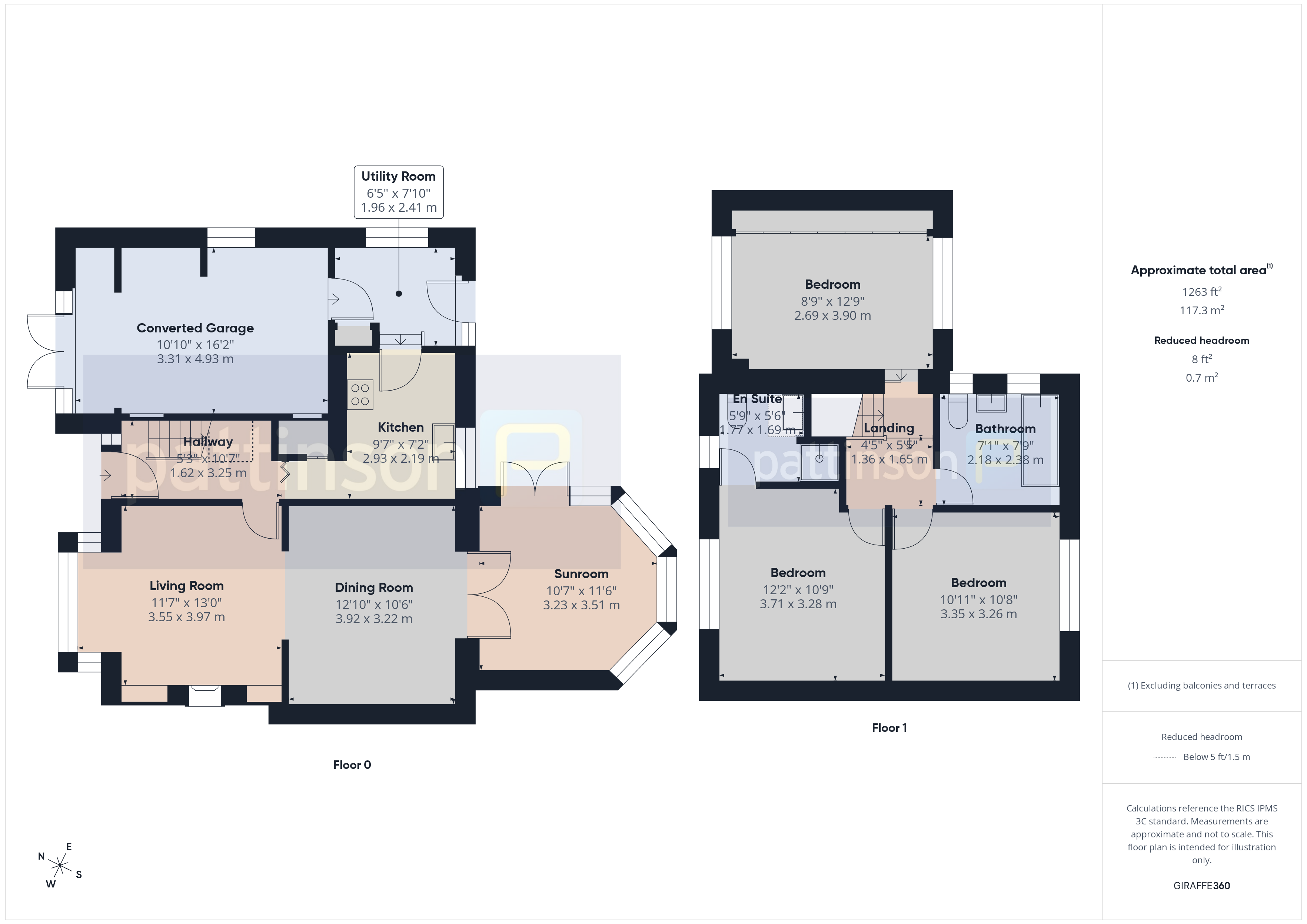 14, Wesley Gardens, Consett floorplan
