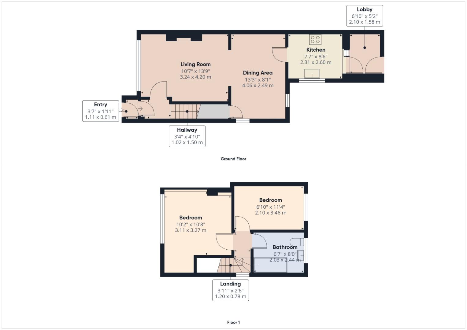 34, Fairlyn Drive, Bristol floorplan