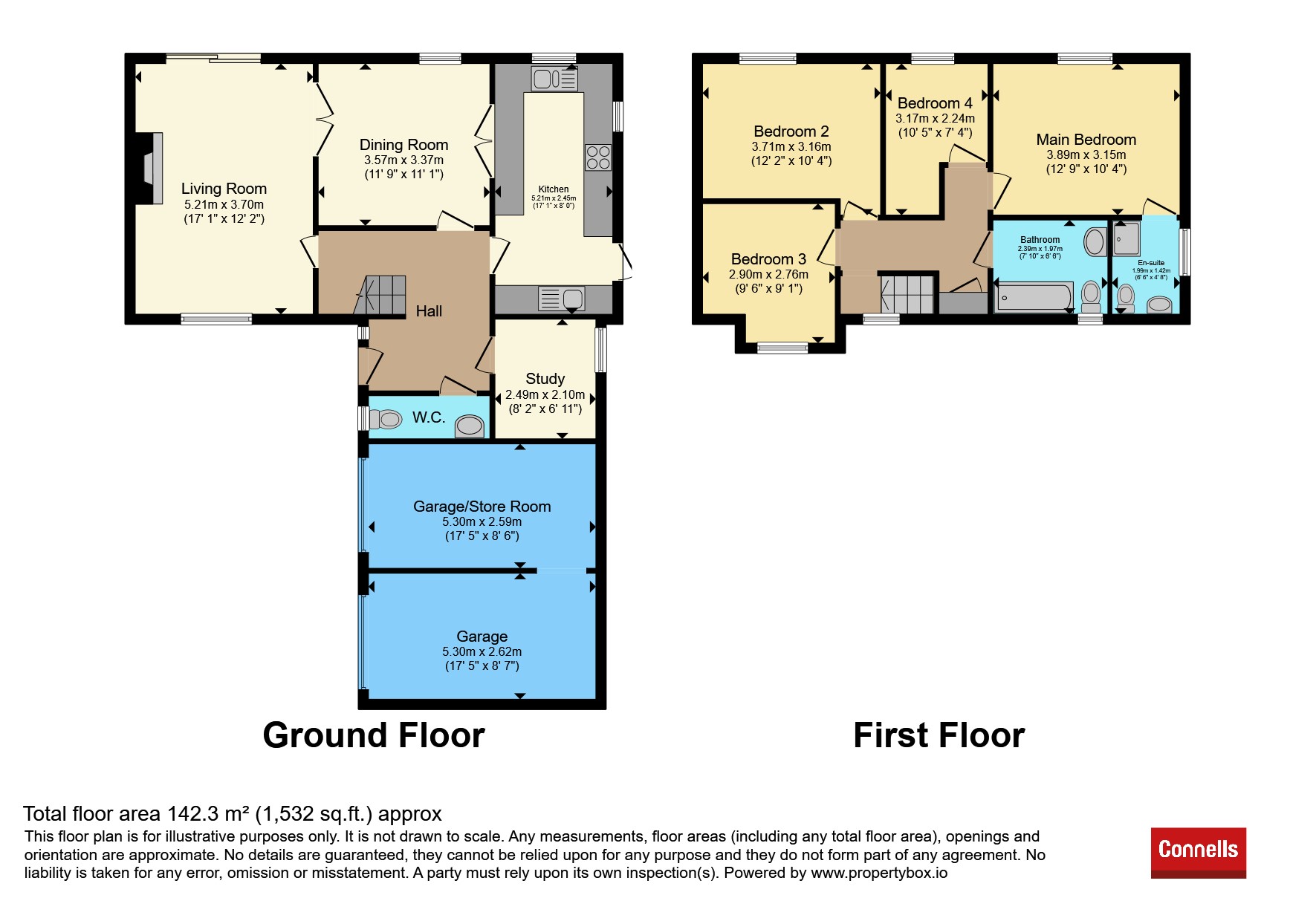 104, Wheatlands, Stevenage floorplan