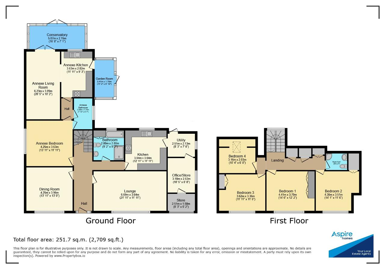 71, Main Road, Wisbech floorplan