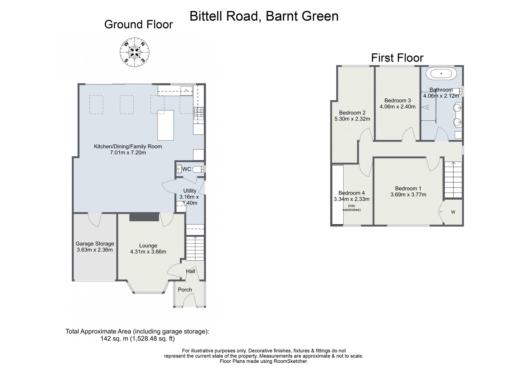 81 Bittell Road, Birmingham floorplan