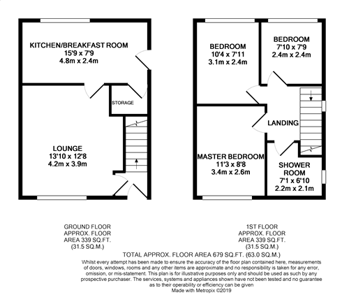 3 Bedrooms Terraced house for sale in Broadway, Horsforth, Leeds LS18