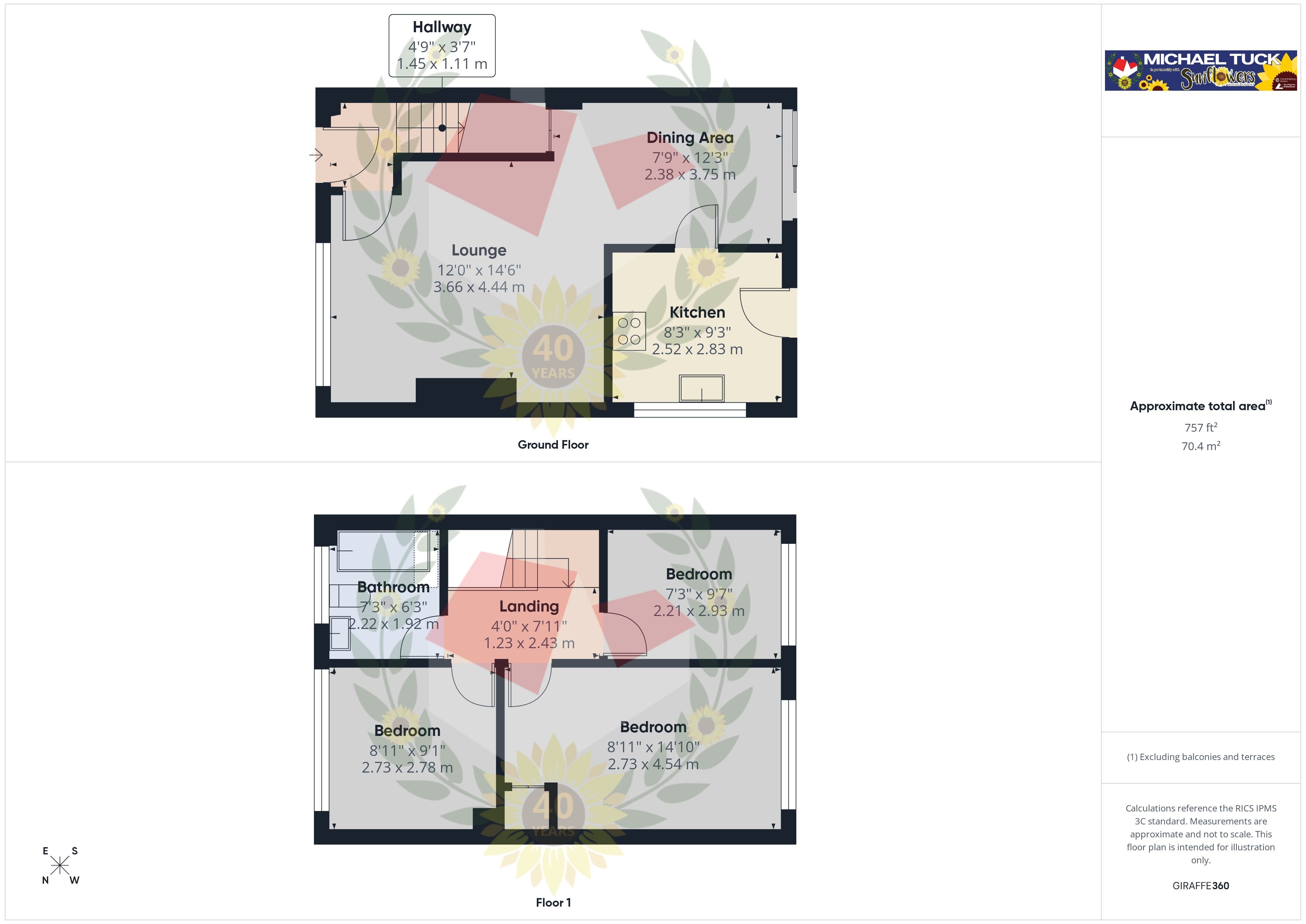 89, Caernarvon Road, Cheltenham floorplan