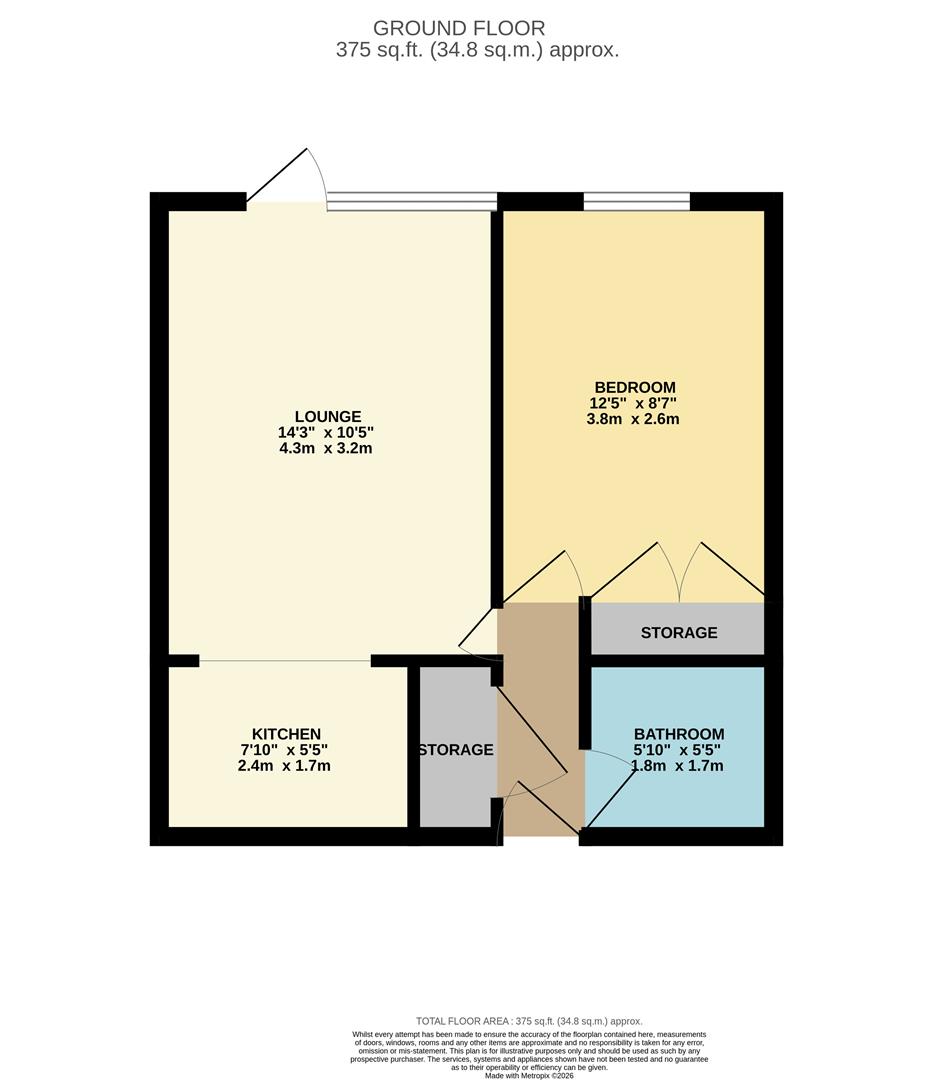 Kings Head Hill, London floorplan