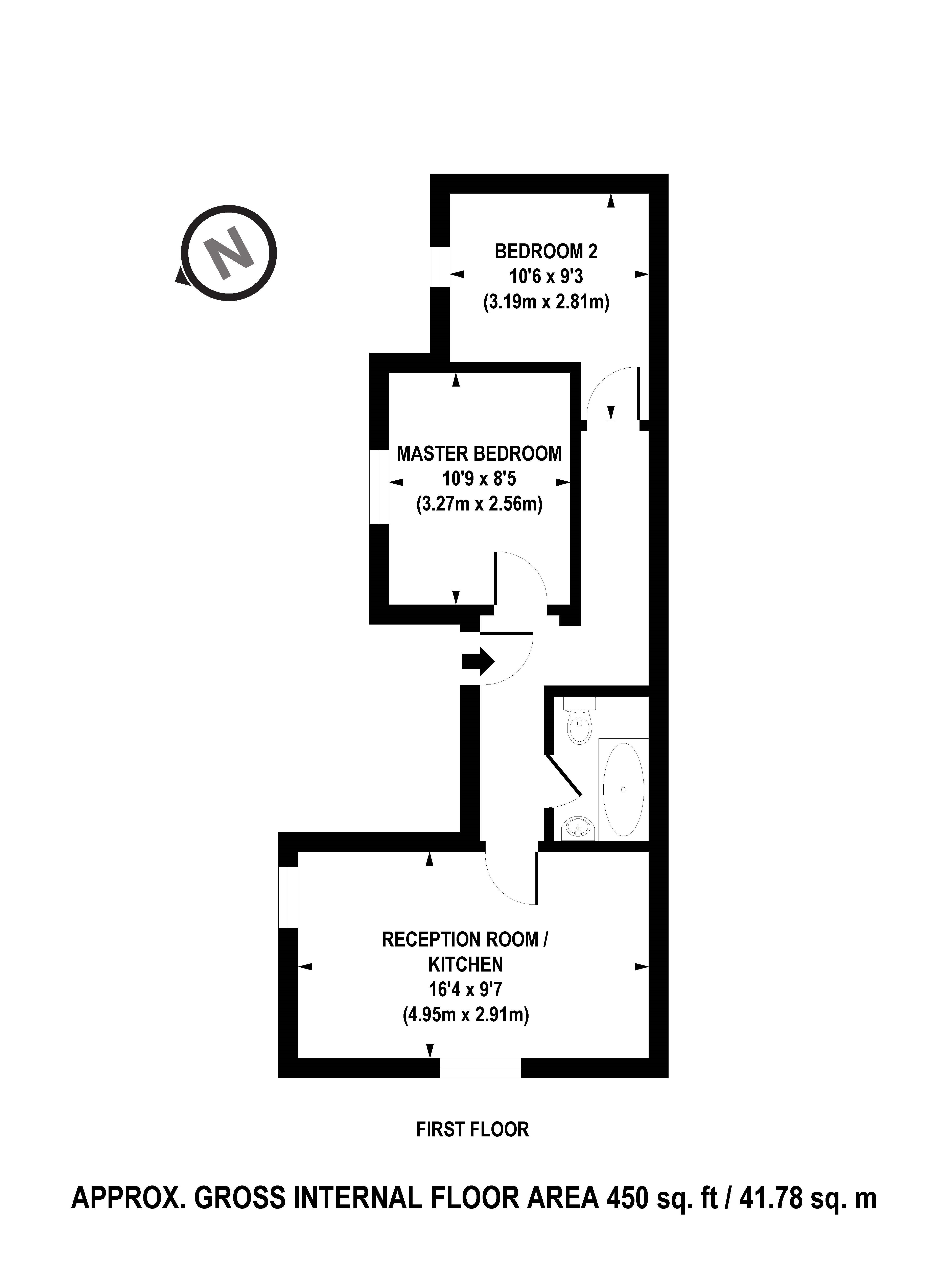 2 Bedrooms Flat for sale in Romily Road, London N4