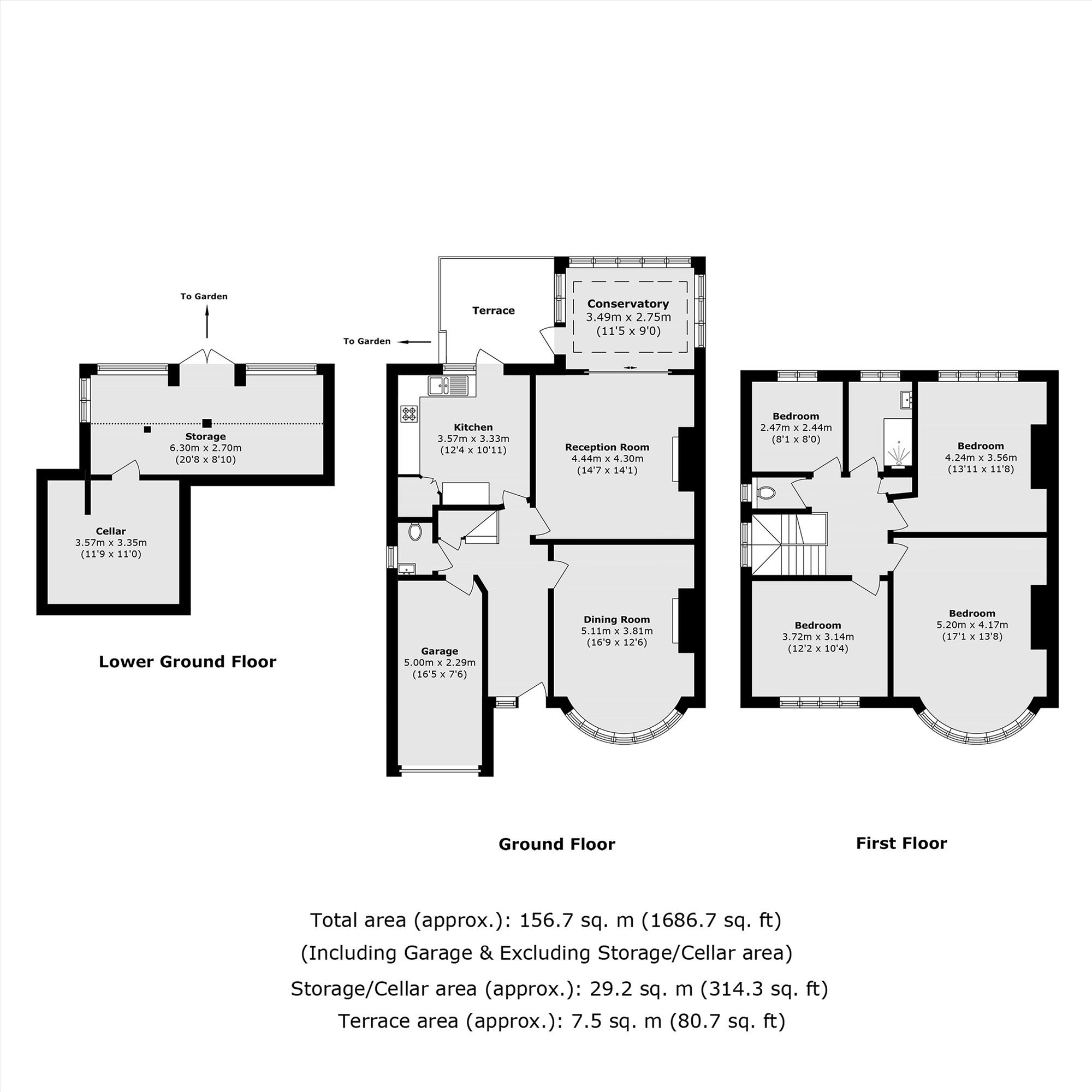 41, Shepherds Hill, London floorplan