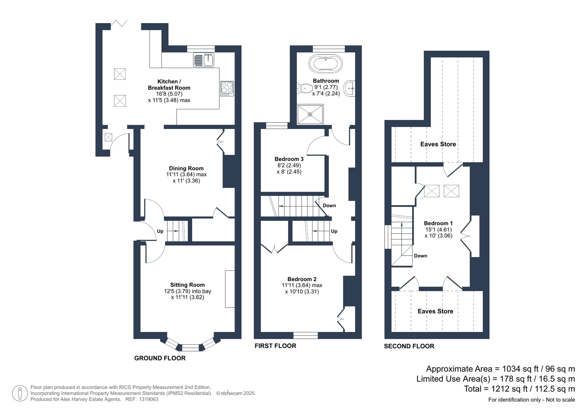 42 Friday Street, Horsham floorplan
