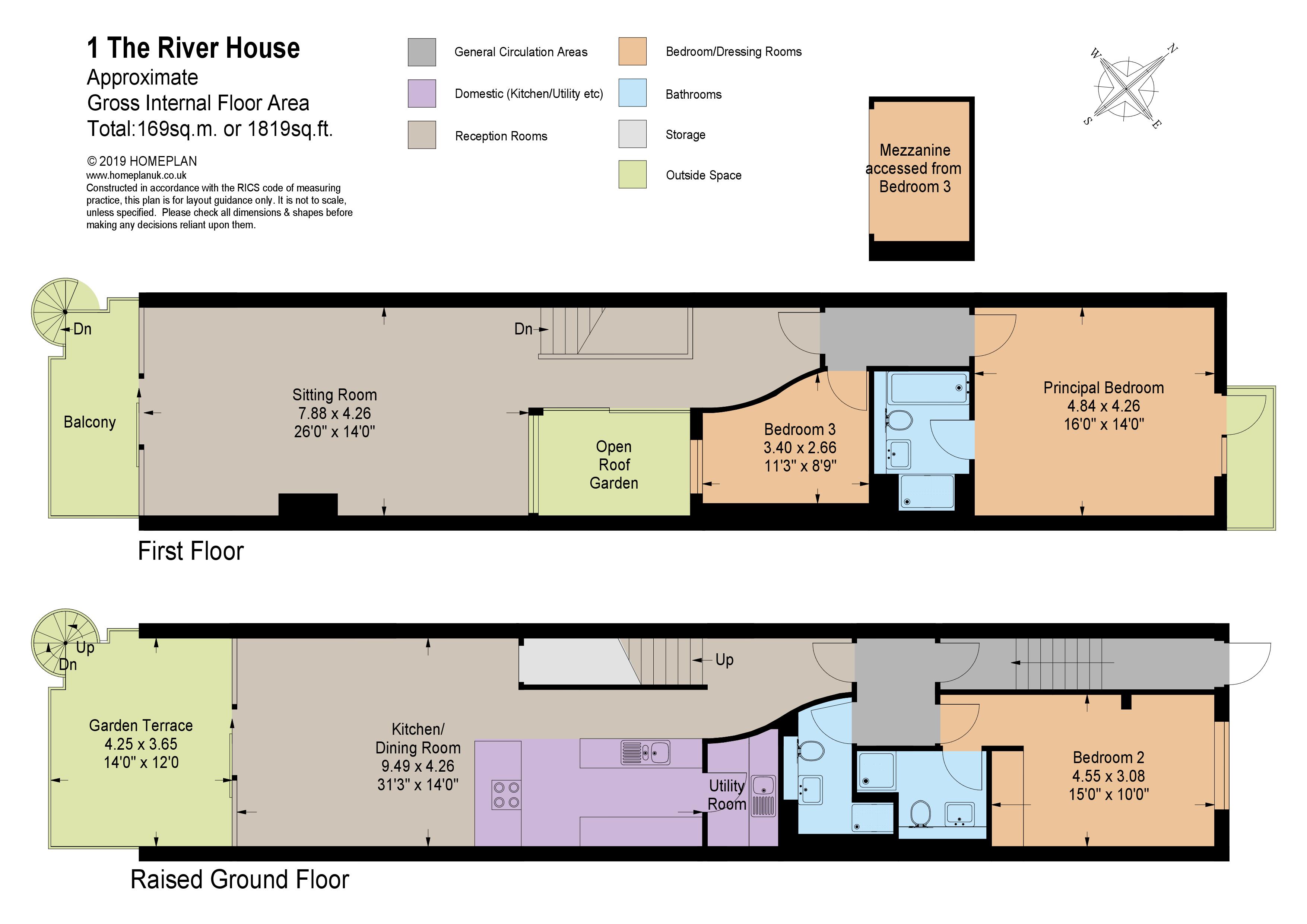3 Bedrooms Semi-detached house for sale in The River House, South Street, Lewes, East Sussex BN7