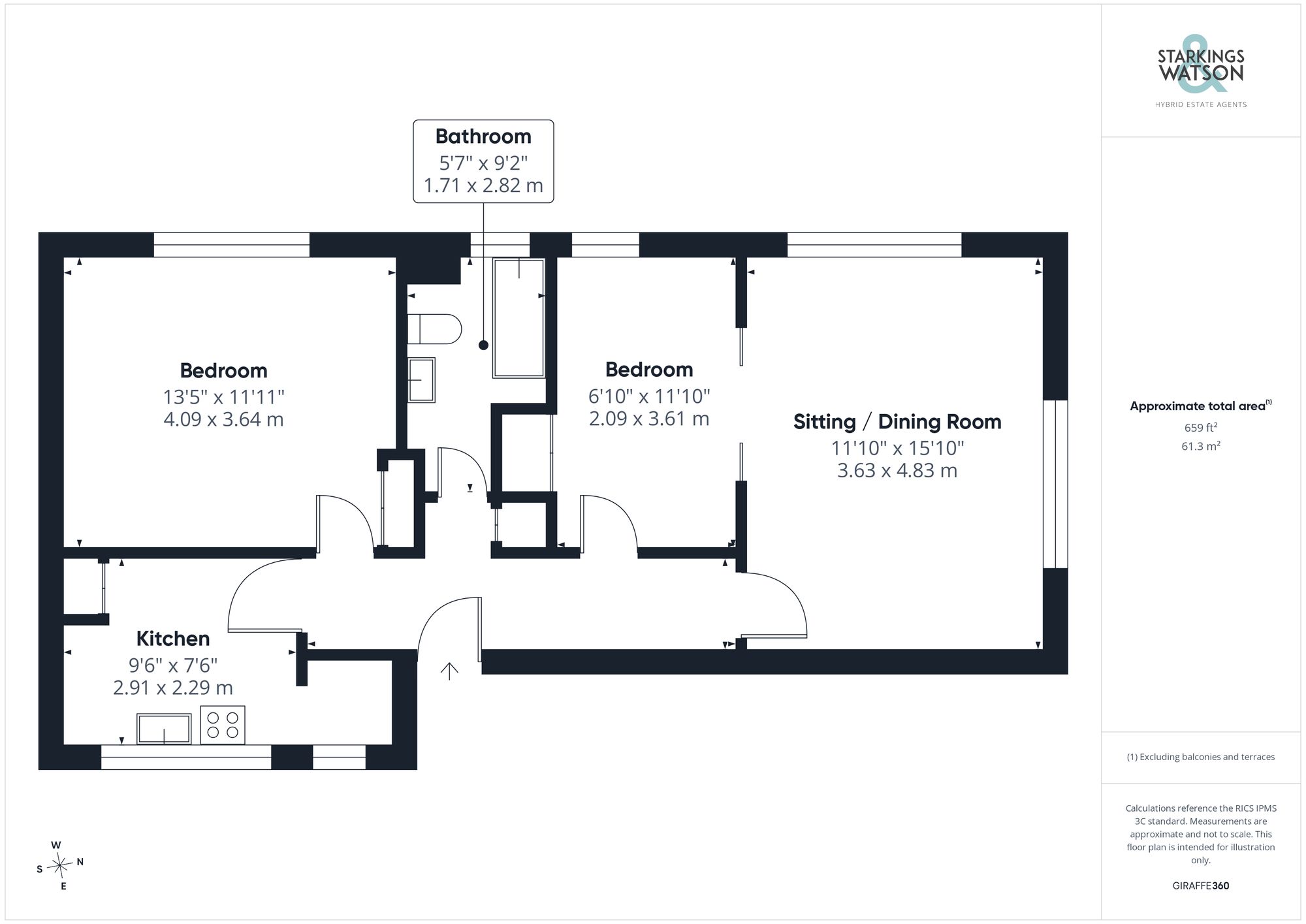 12 Arundel Court, Norwich floorplan