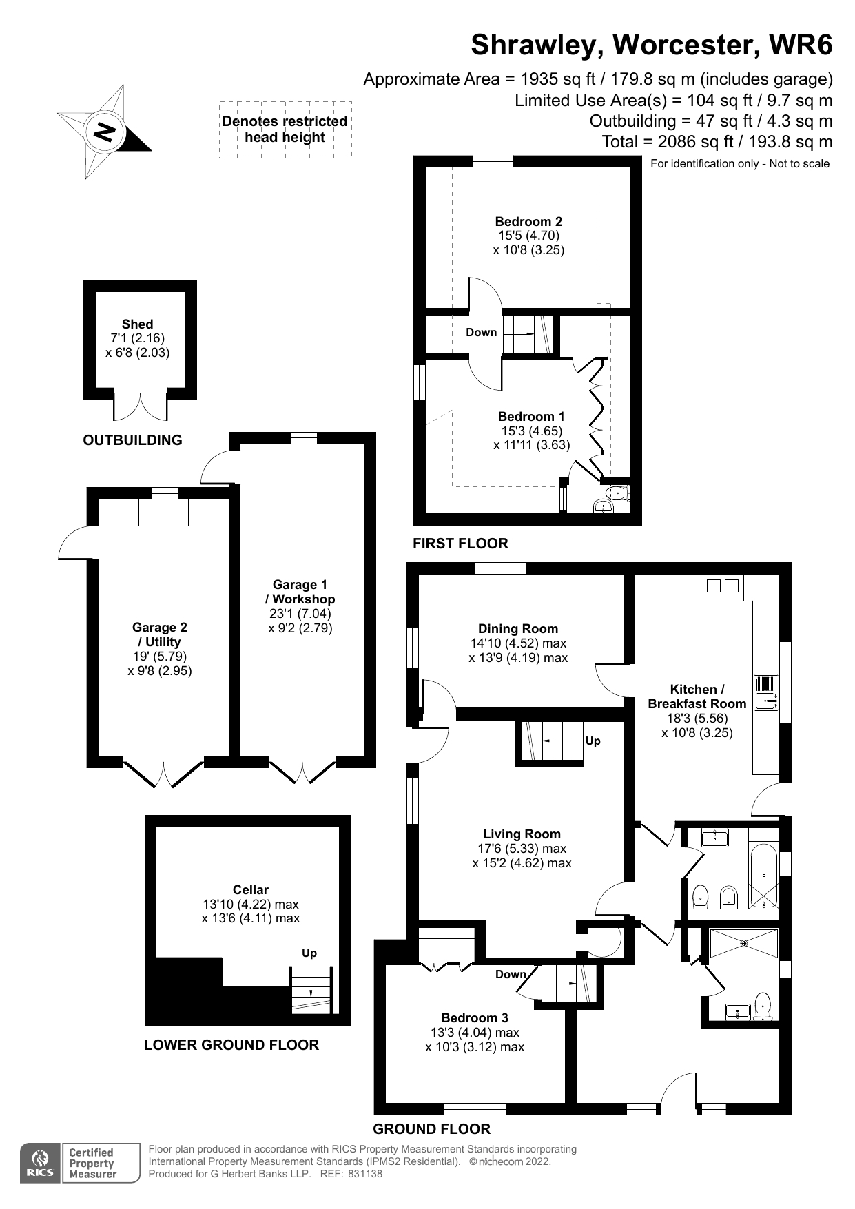 Shrawley, Worcester WR6, 3 bedroom cottage for sale 61217331