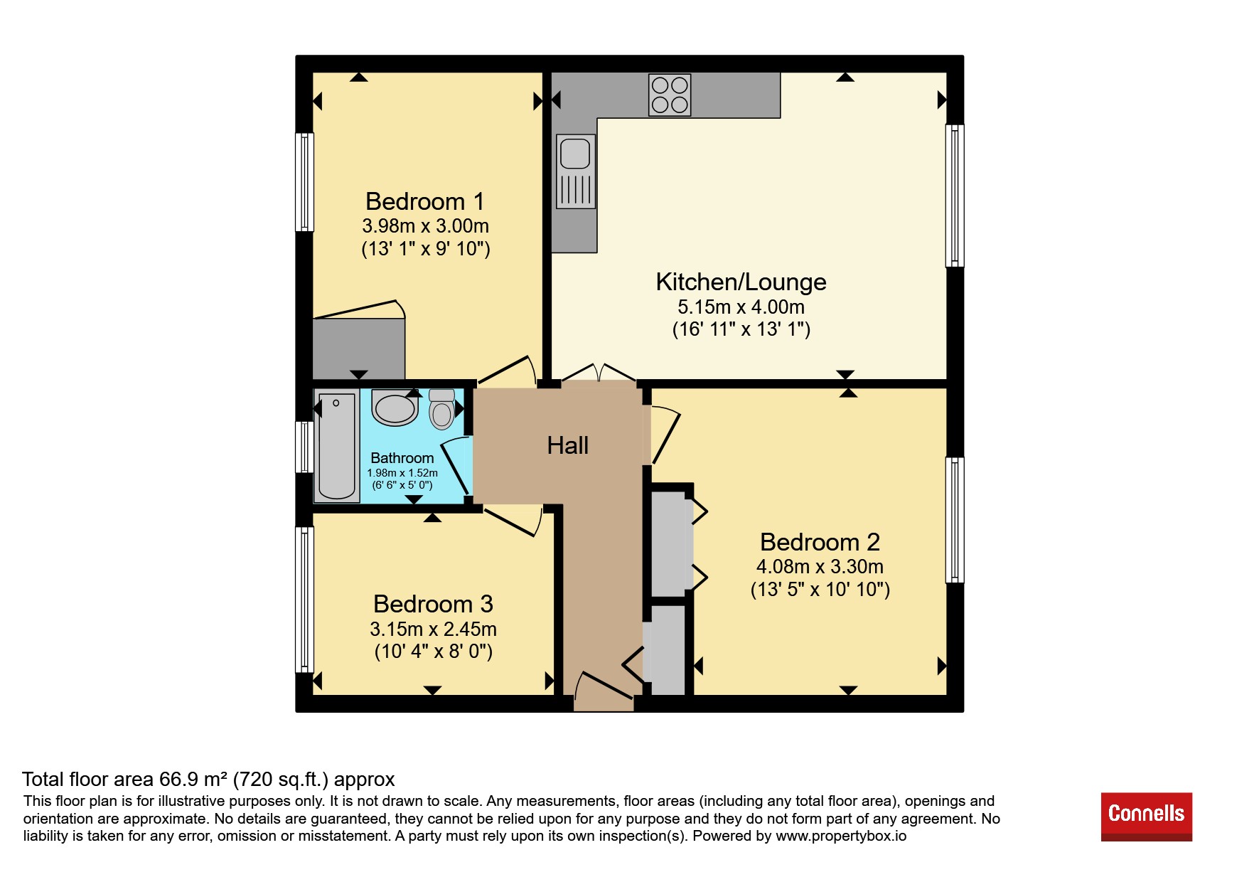 1, Crakers Mead, Watford floorplan
