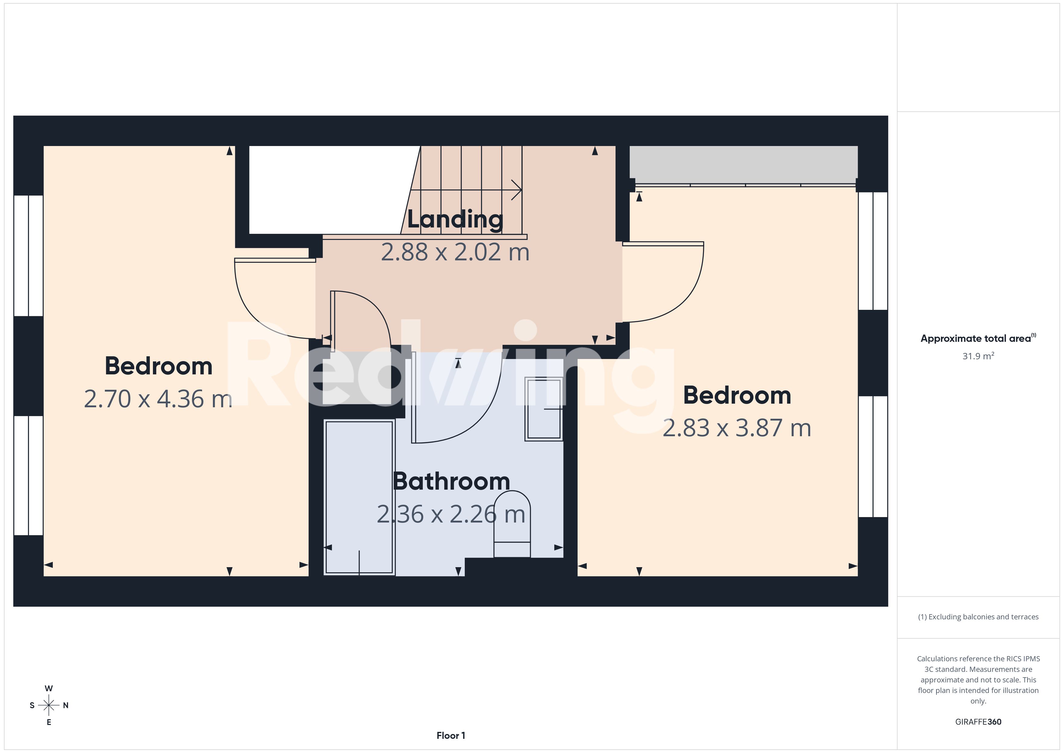 19, Blossom Grove, Nantwich floorplan