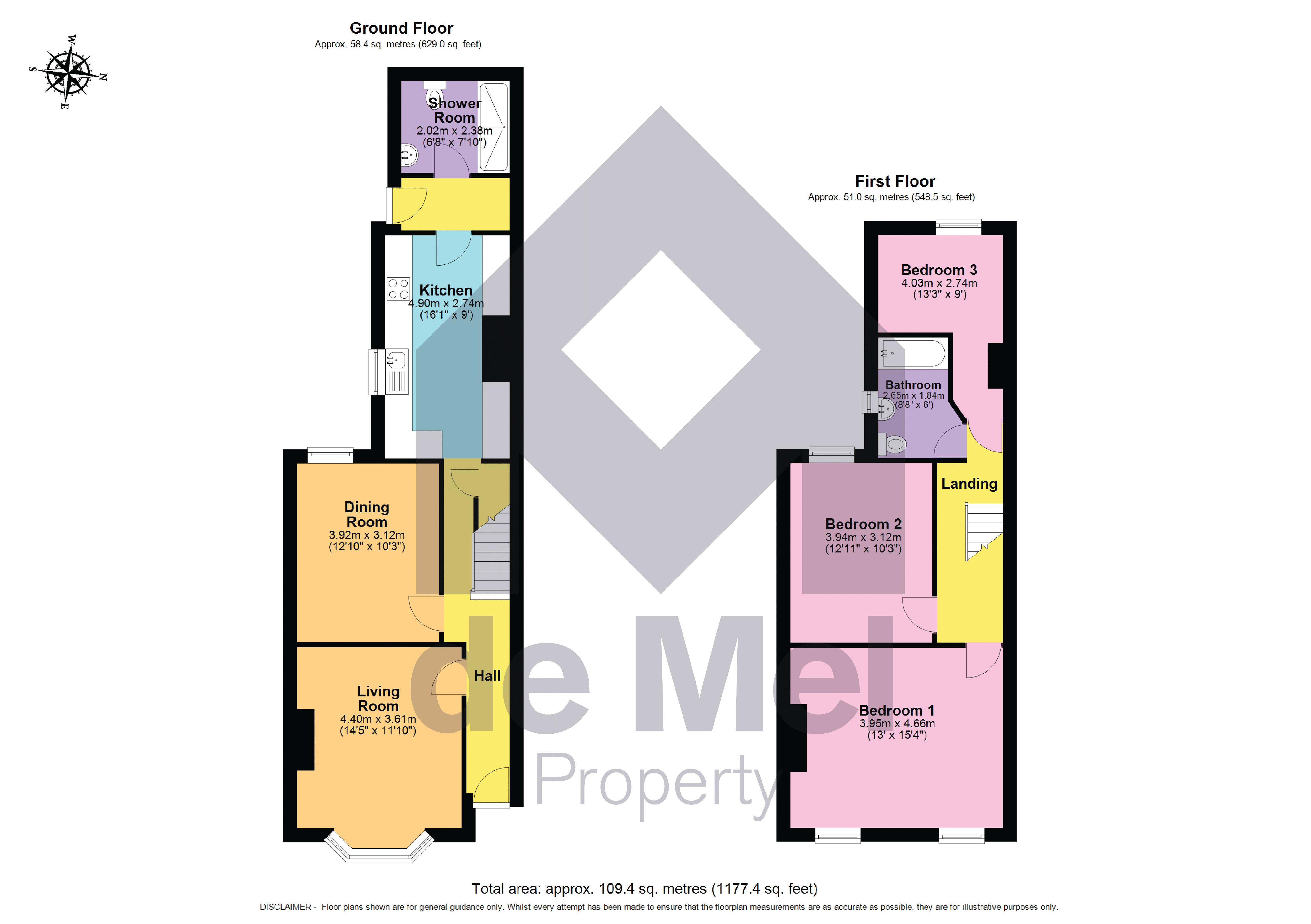 10, Oakland Avenue, Cheltenham floorplan