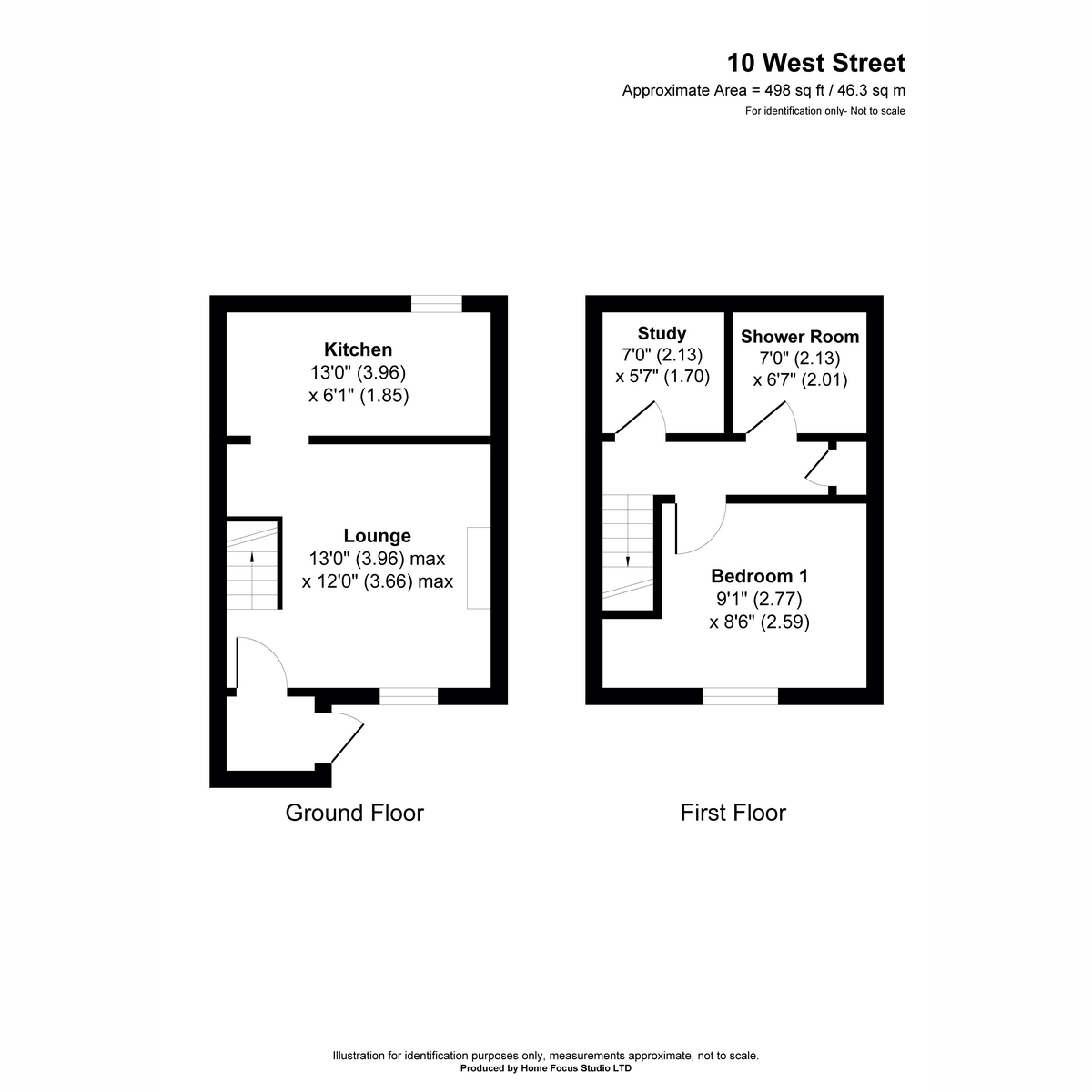 10, West Street, Liskeard floorplan