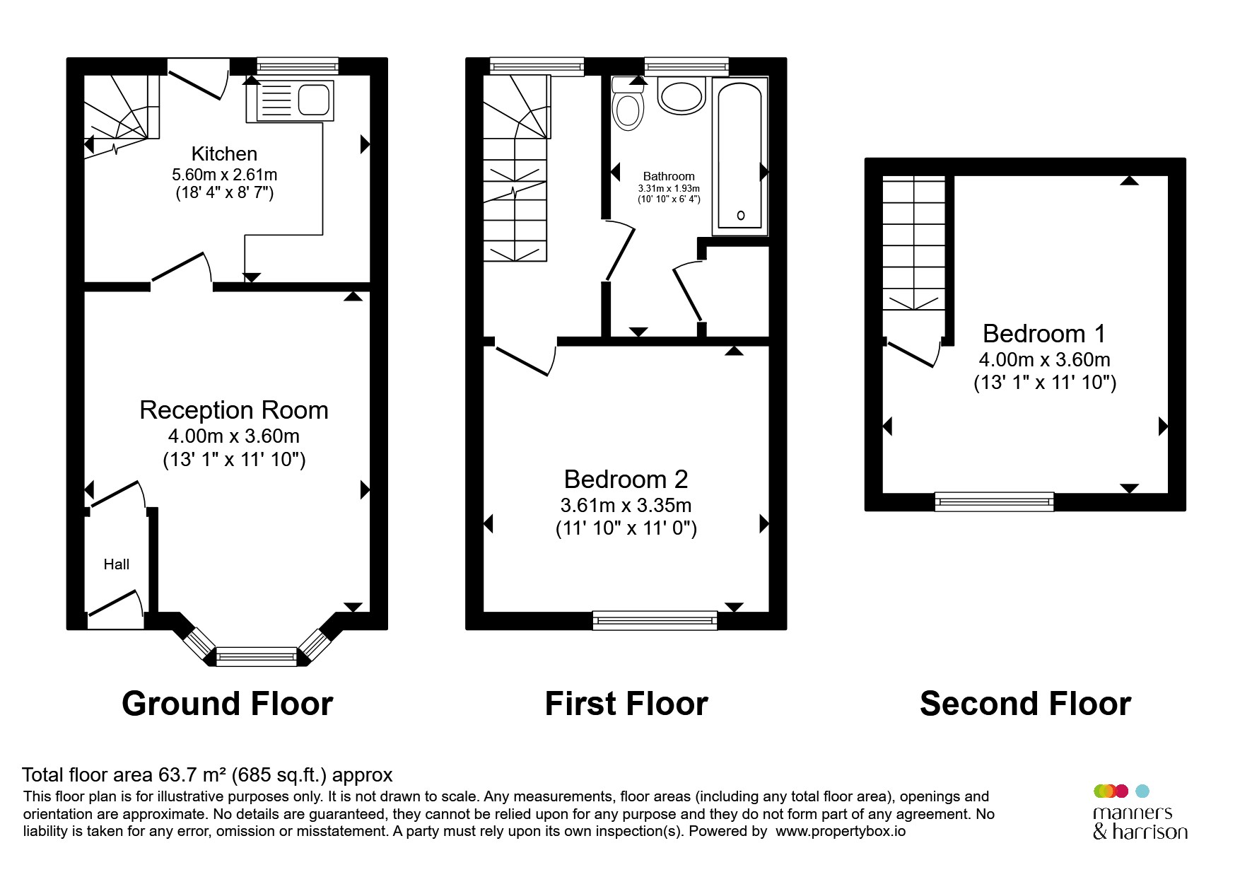 11, Magdalen Street, Middlesbrough floorplan