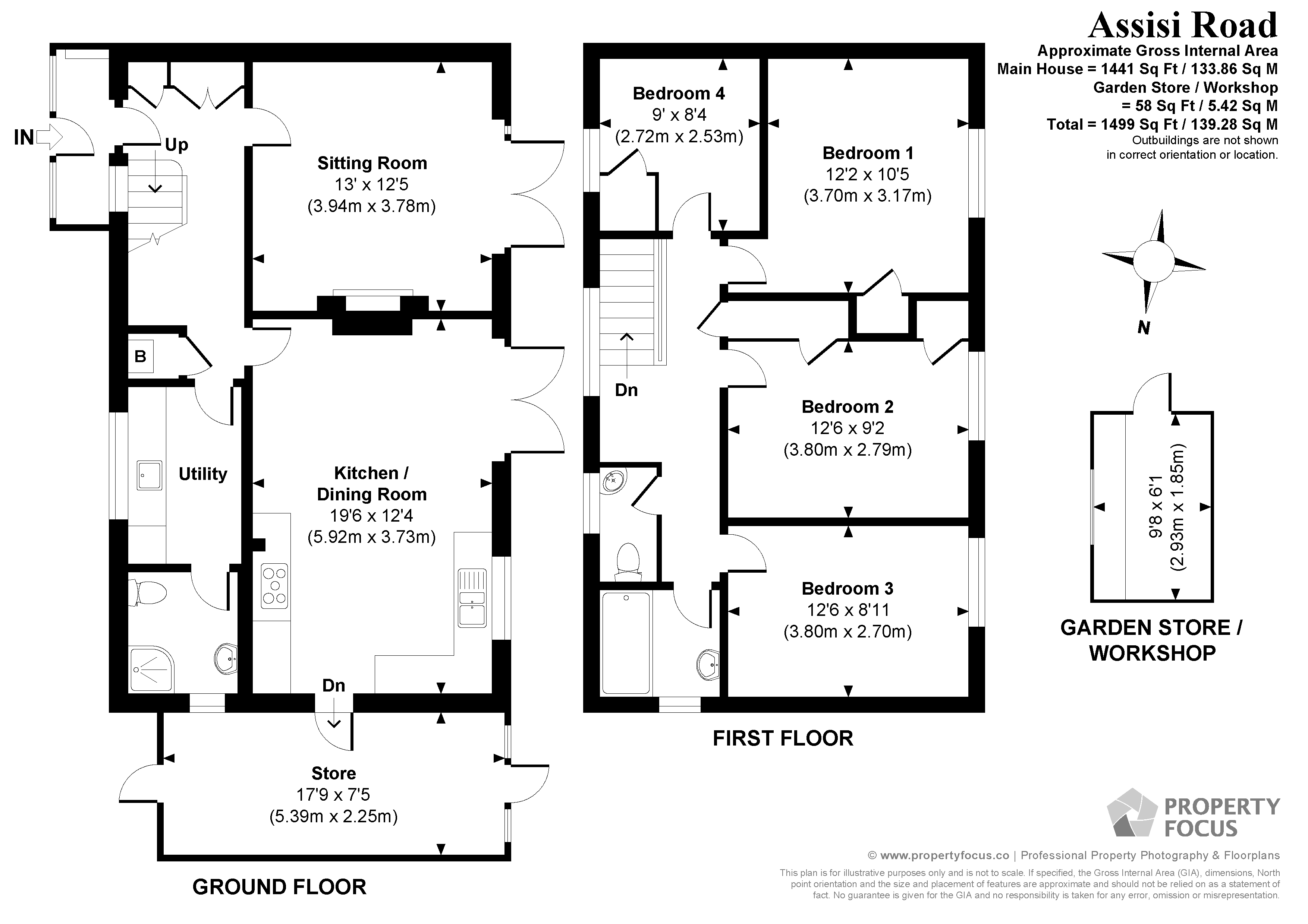 19, Assisi Road, Wiltshire floorplan