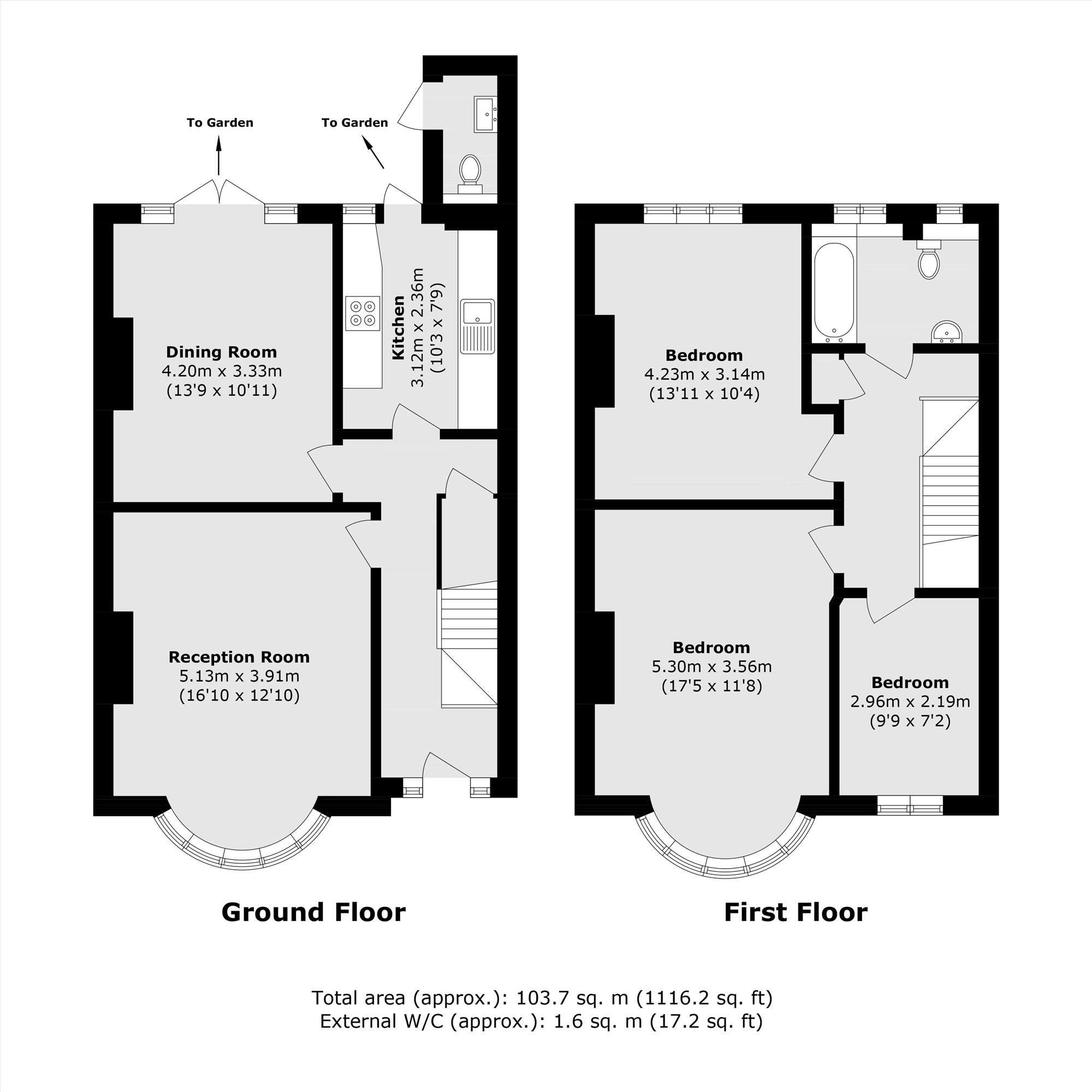 12, Blythe Vale, London floorplan