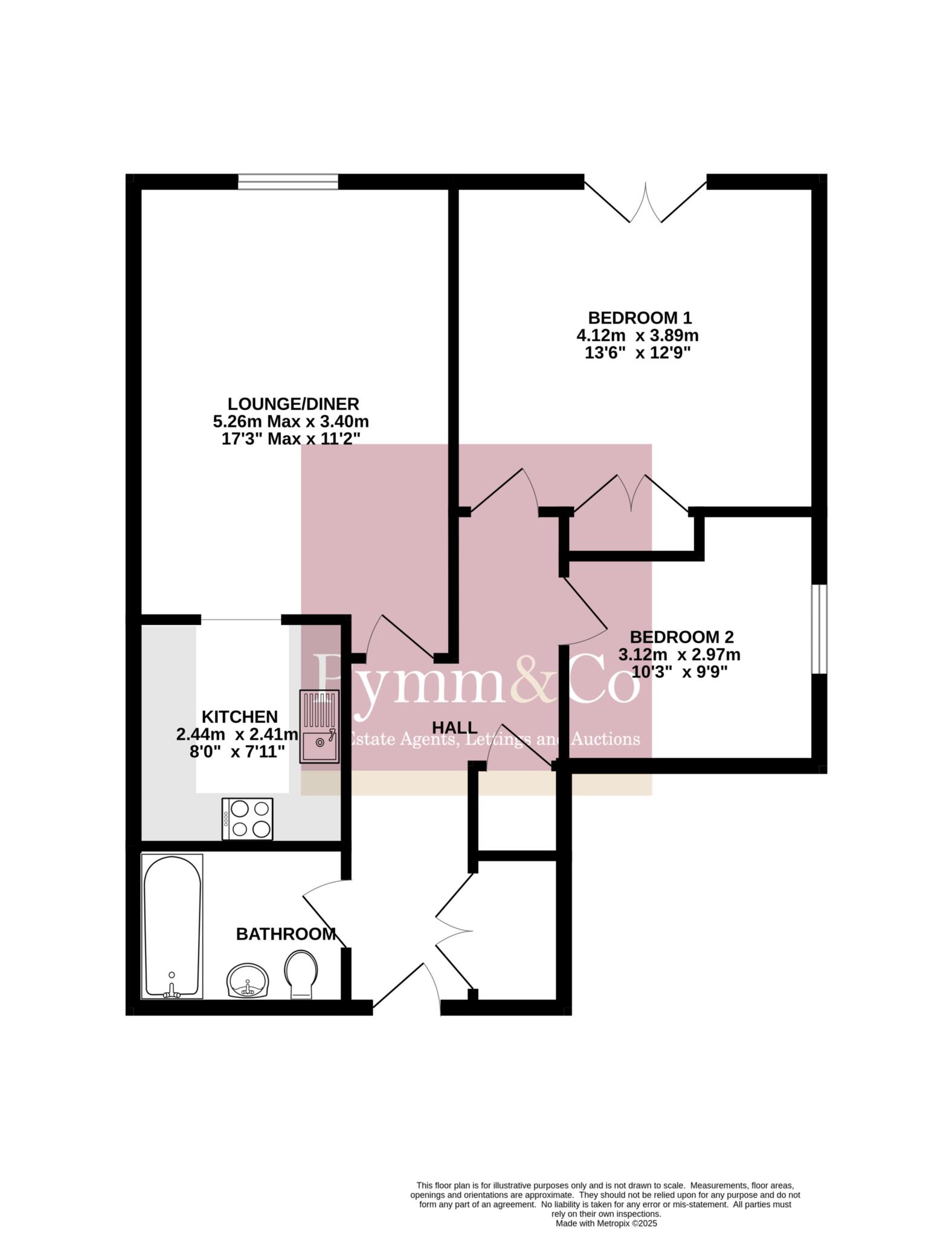 1, Morgan House, Norwich floorplan
