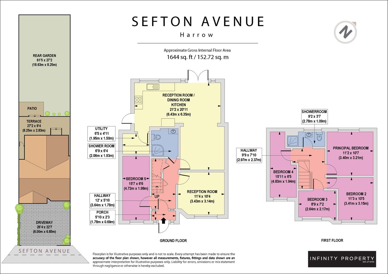 45, Sefton Avenue, Harrow floorplan